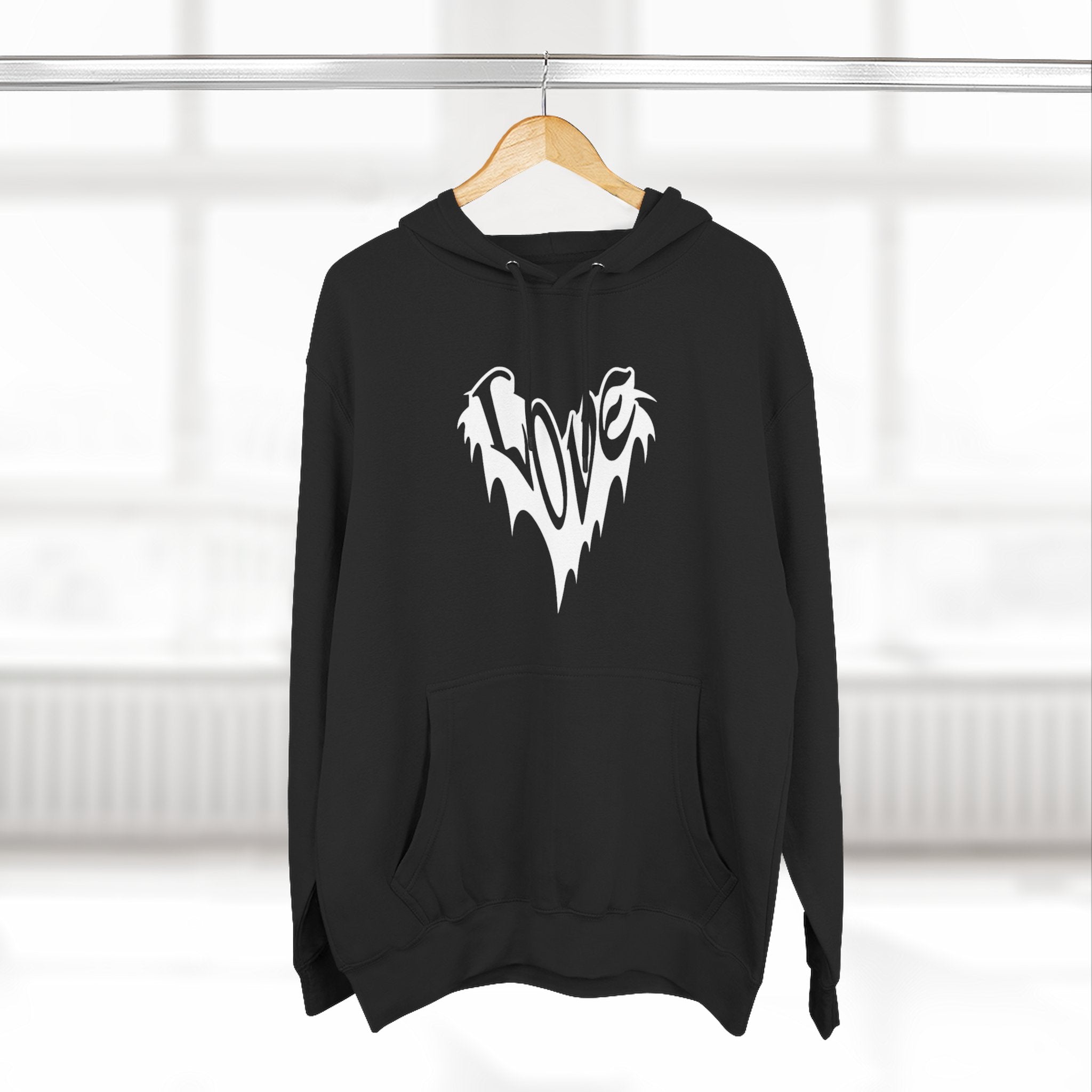 Love Graphic Fleece Hoodie