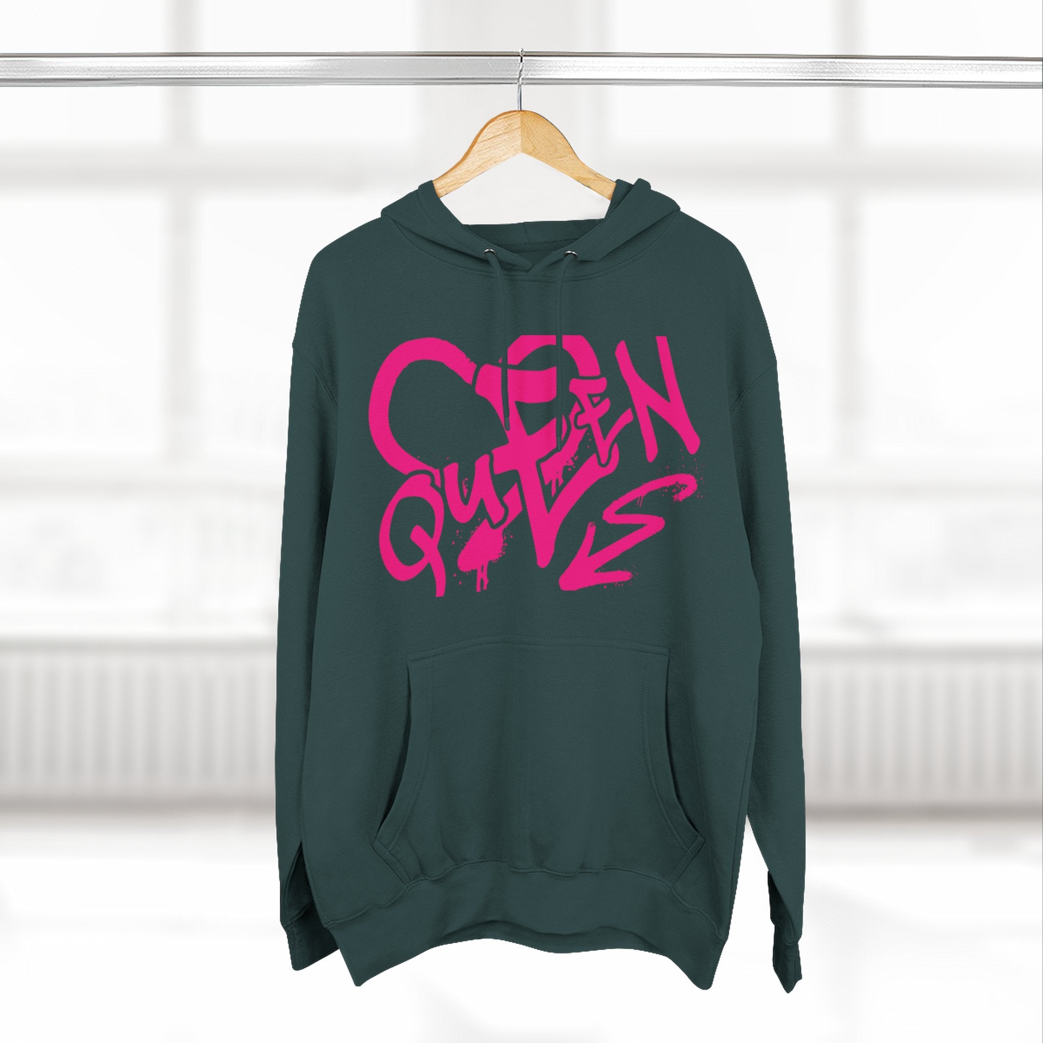 Graffiti Queen Fleece Hoodie