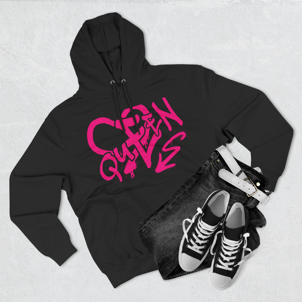 Graffiti Queen Fleece Hoodie