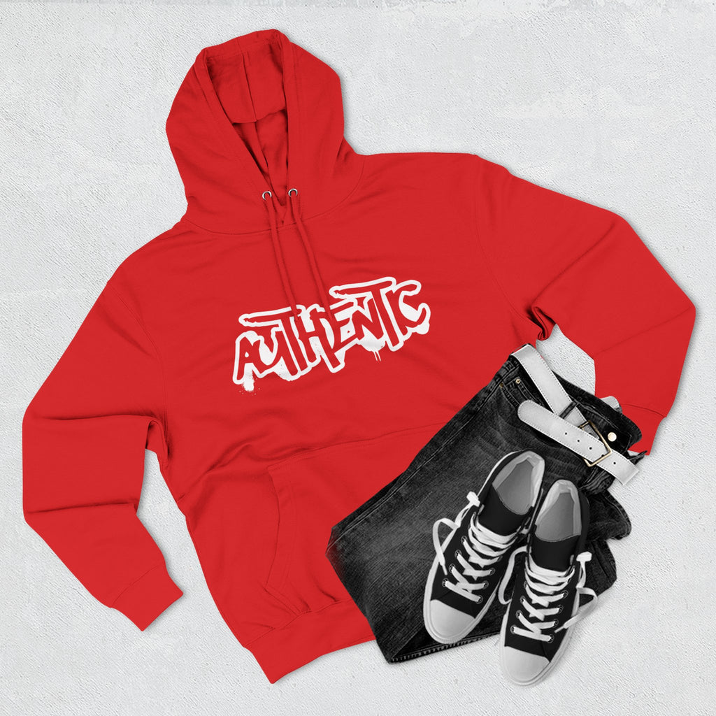 Urban Style Fleece Hoodie - AUTHENTIC Design