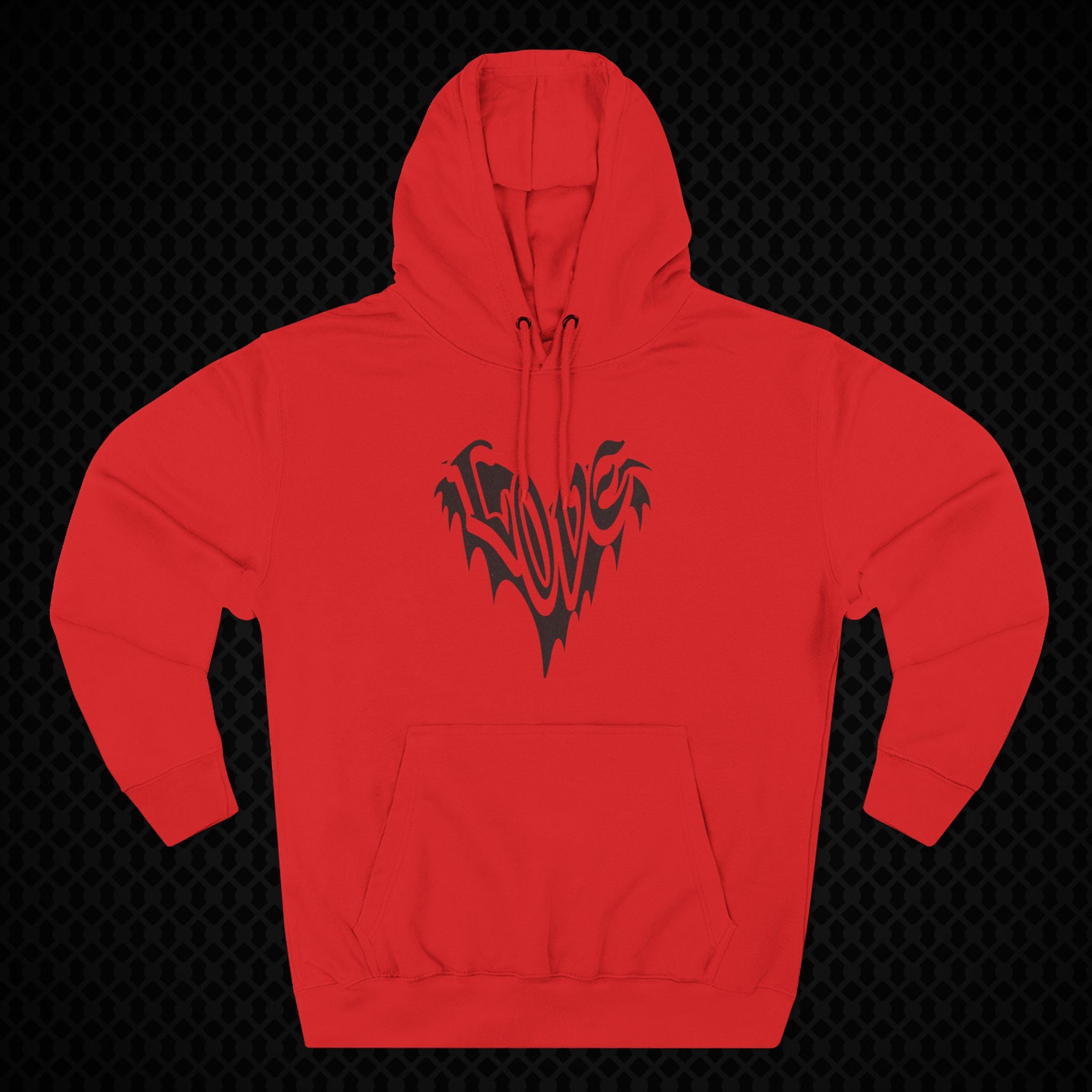 Love Graphic Fleece Hoodie