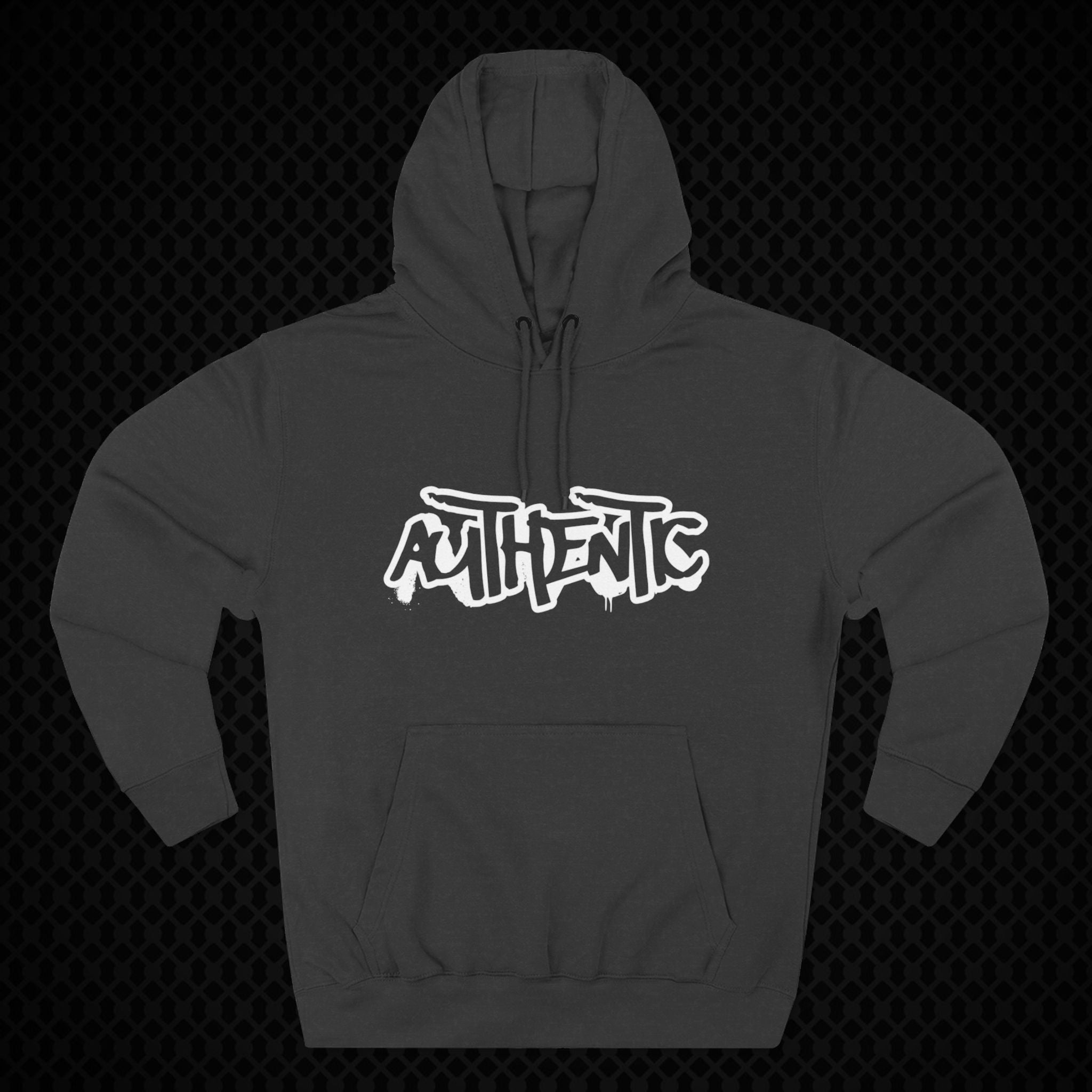 Urban Style Fleece Hoodie - AUTHENTIC Design