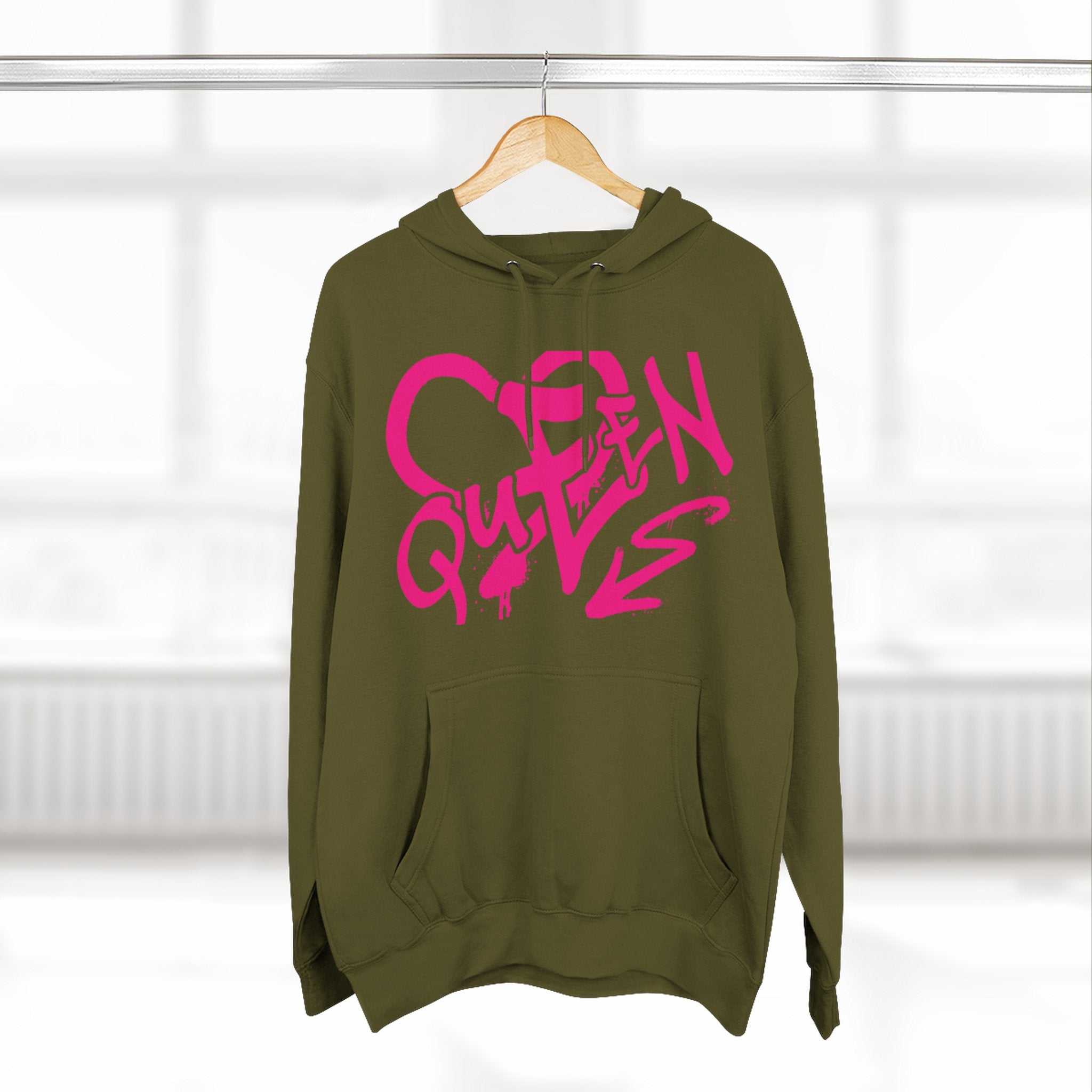 Graffiti Queen Fleece Hoodie