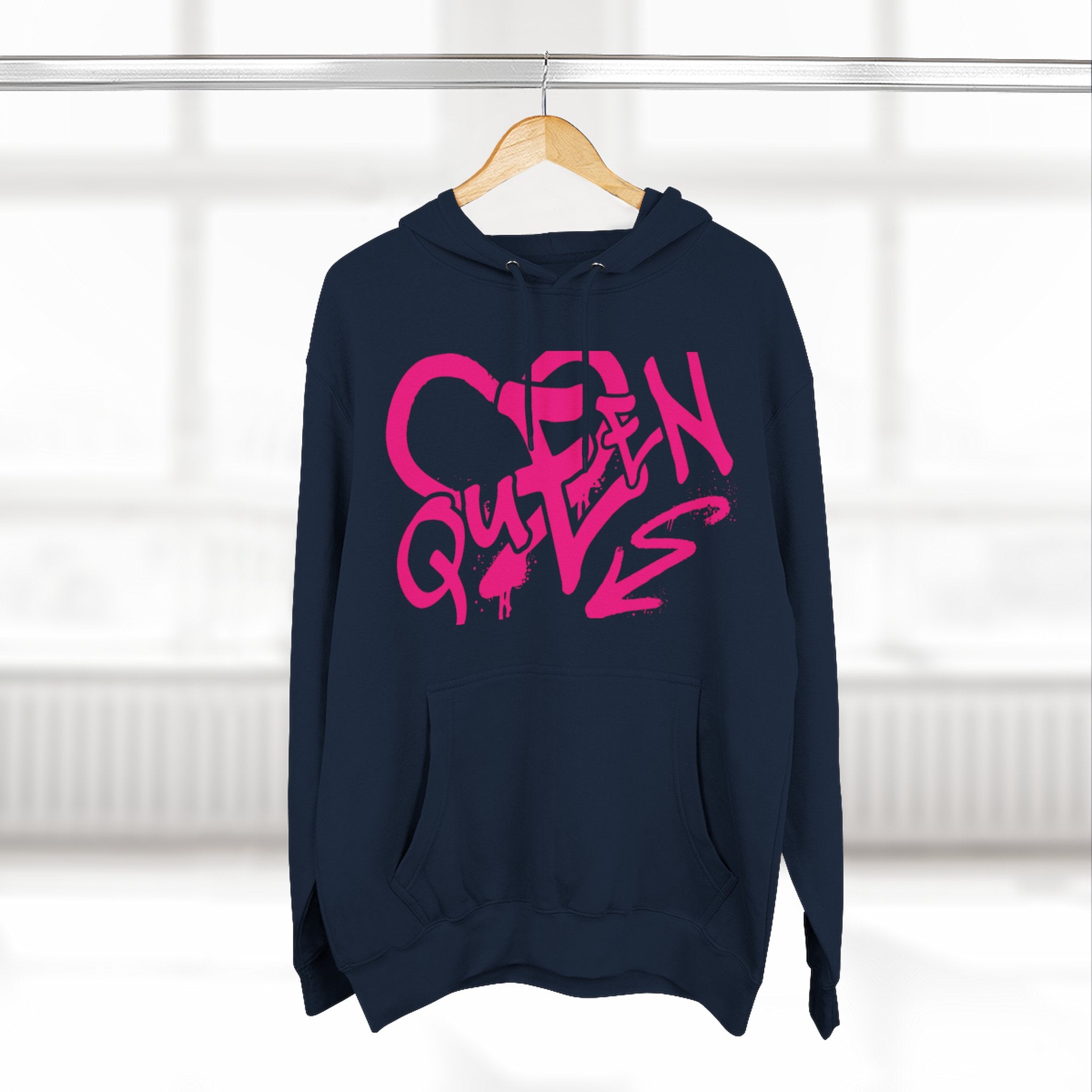 Graffiti Queen Fleece Hoodie