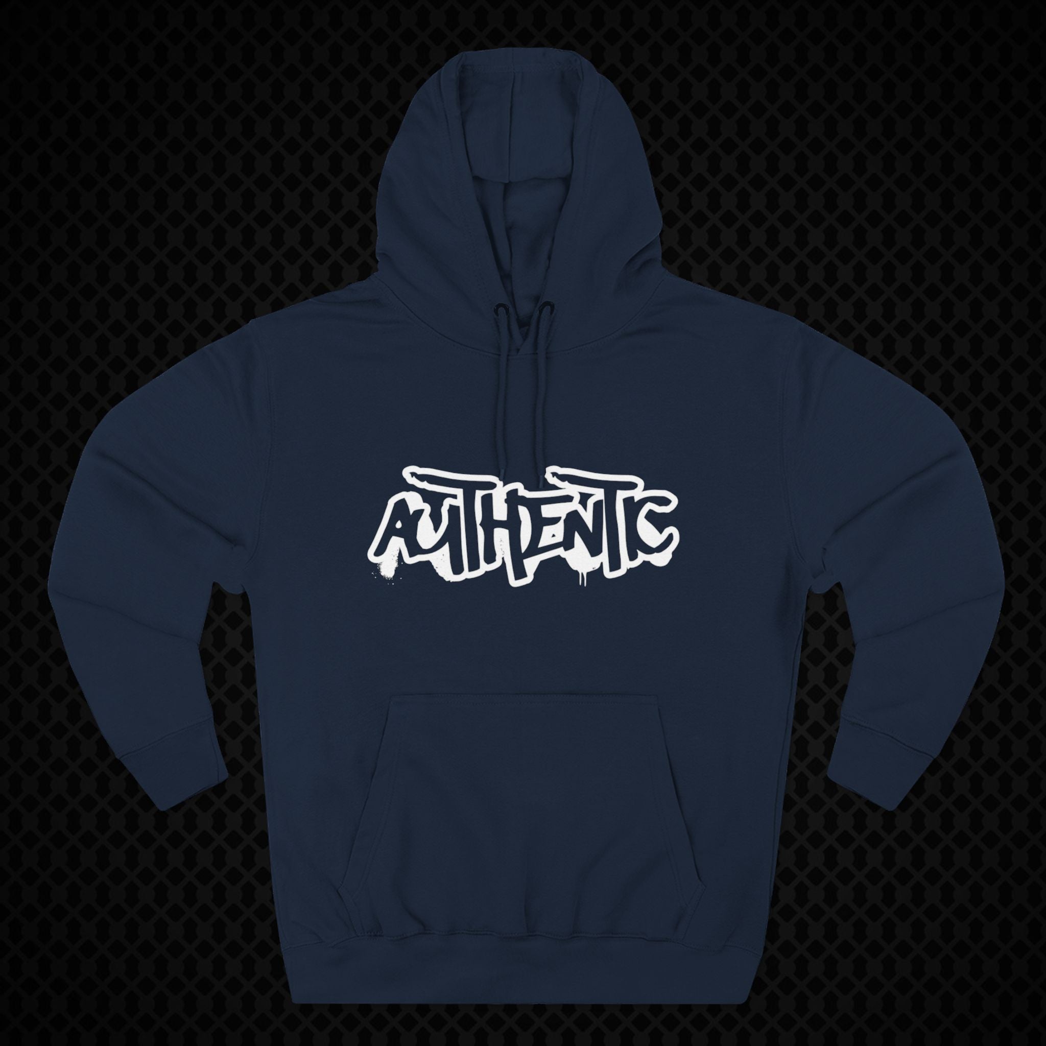 Urban Style Fleece Hoodie - AUTHENTIC Design