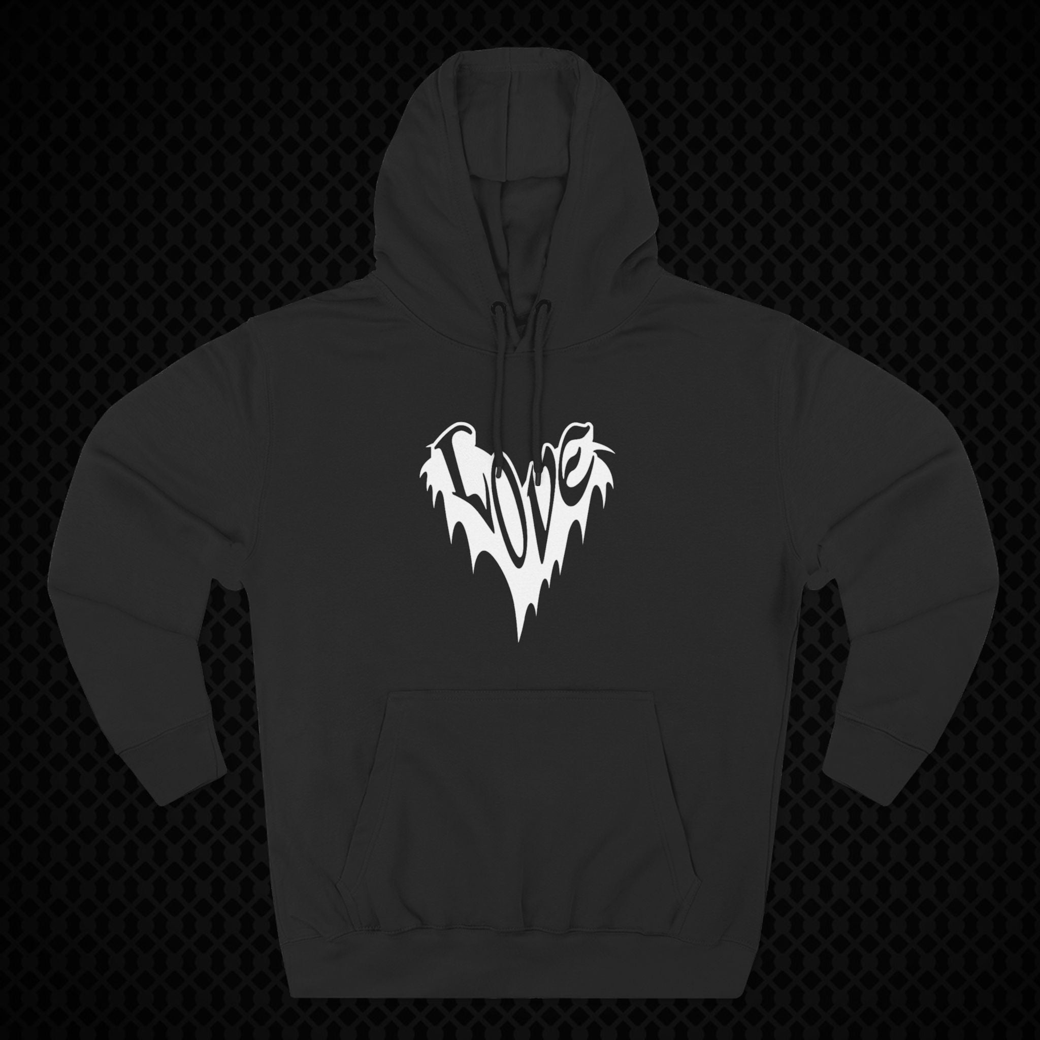 Love Graphic Fleece Hoodie