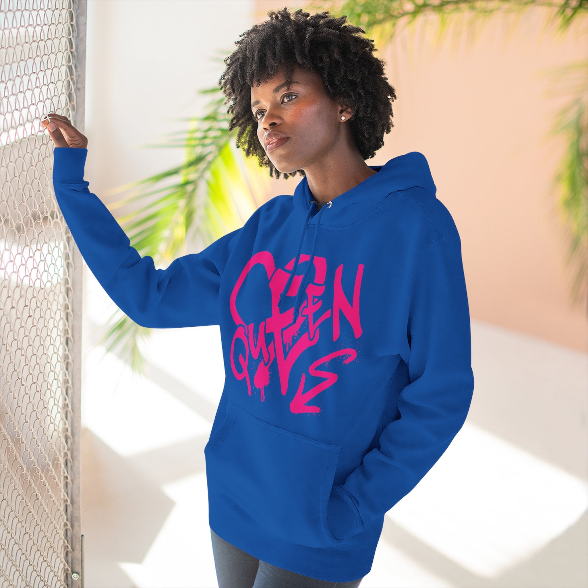 Graffiti Queen Fleece Hoodie