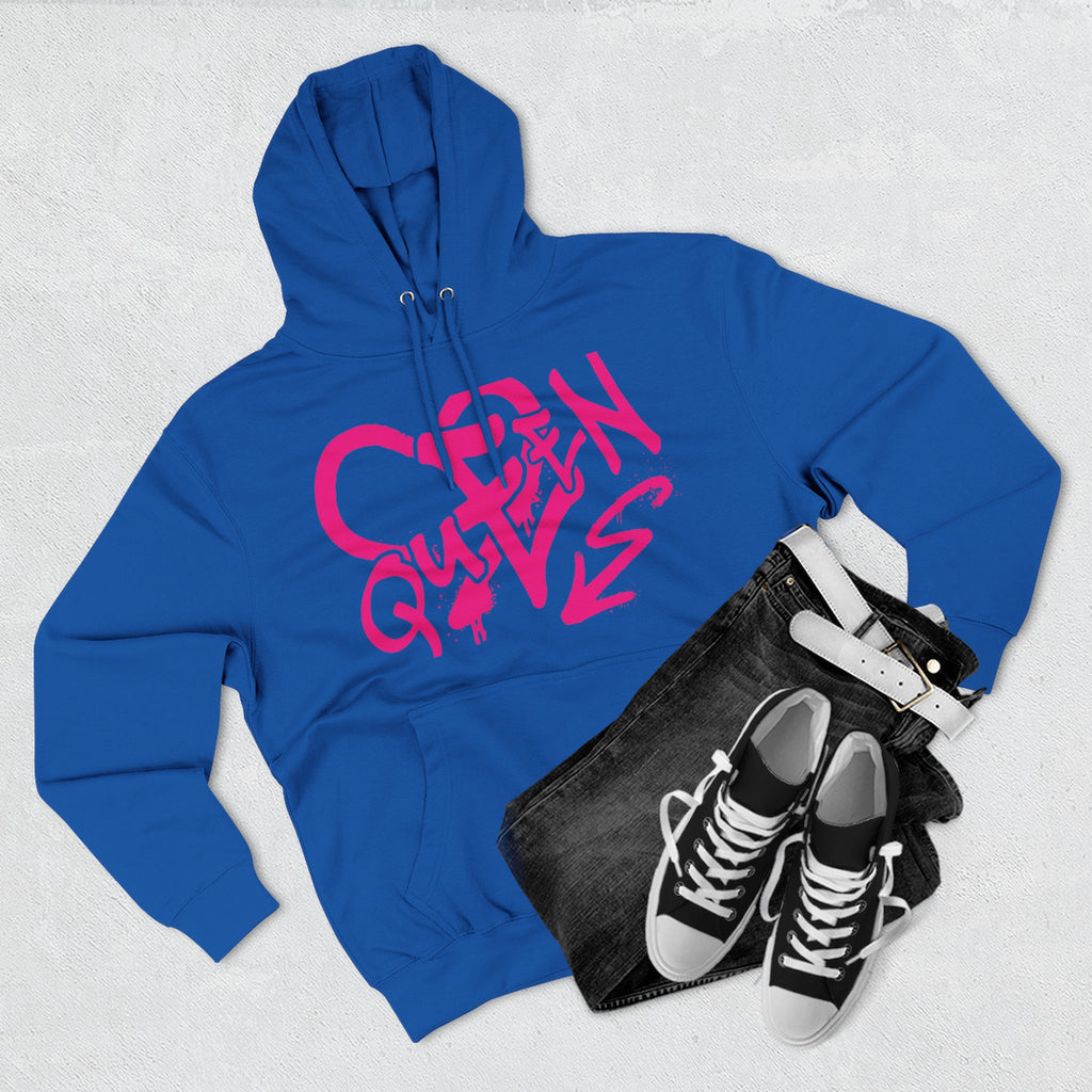 Graffiti Queen Fleece Hoodie