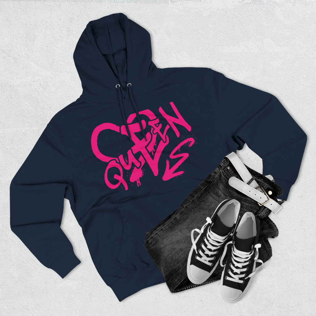 Graffiti Queen Fleece Hoodie