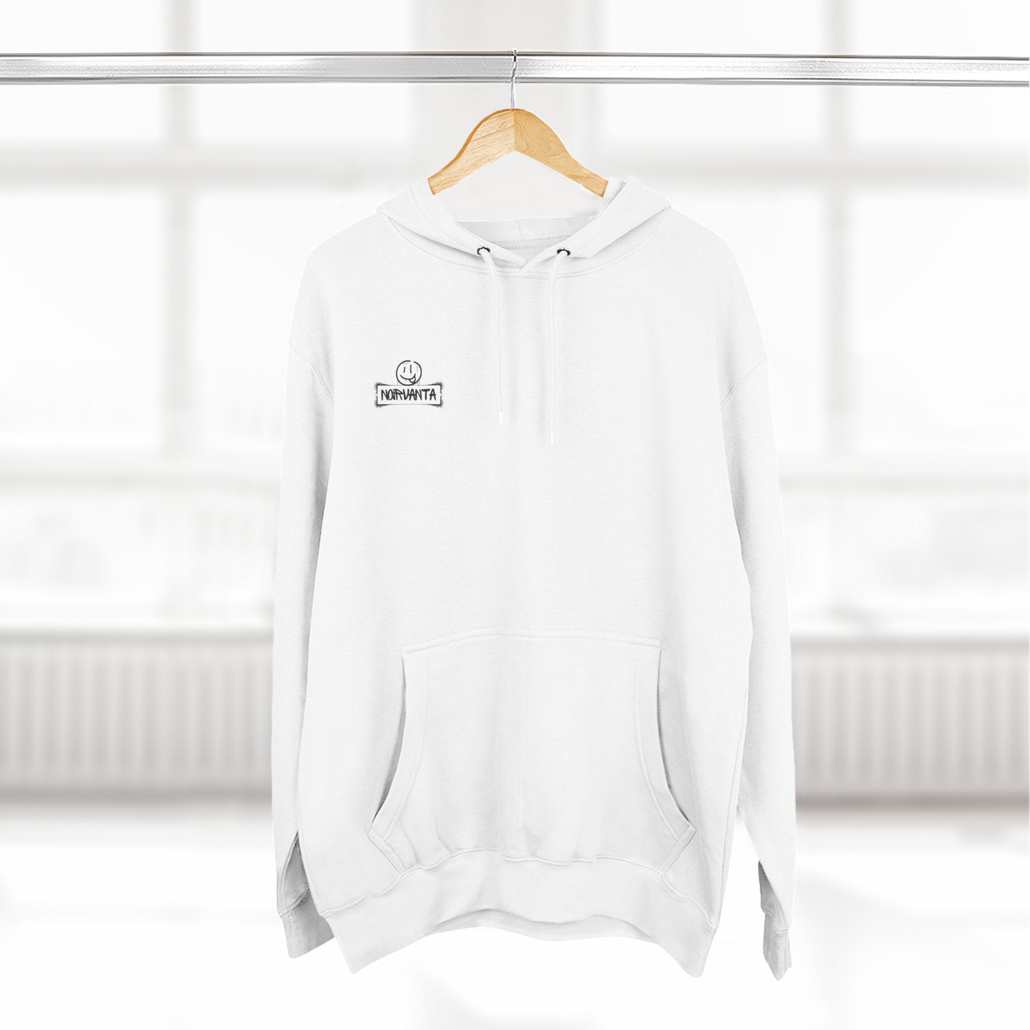 Vibrant Three-Panel Flame Hoodie for Trendsetters