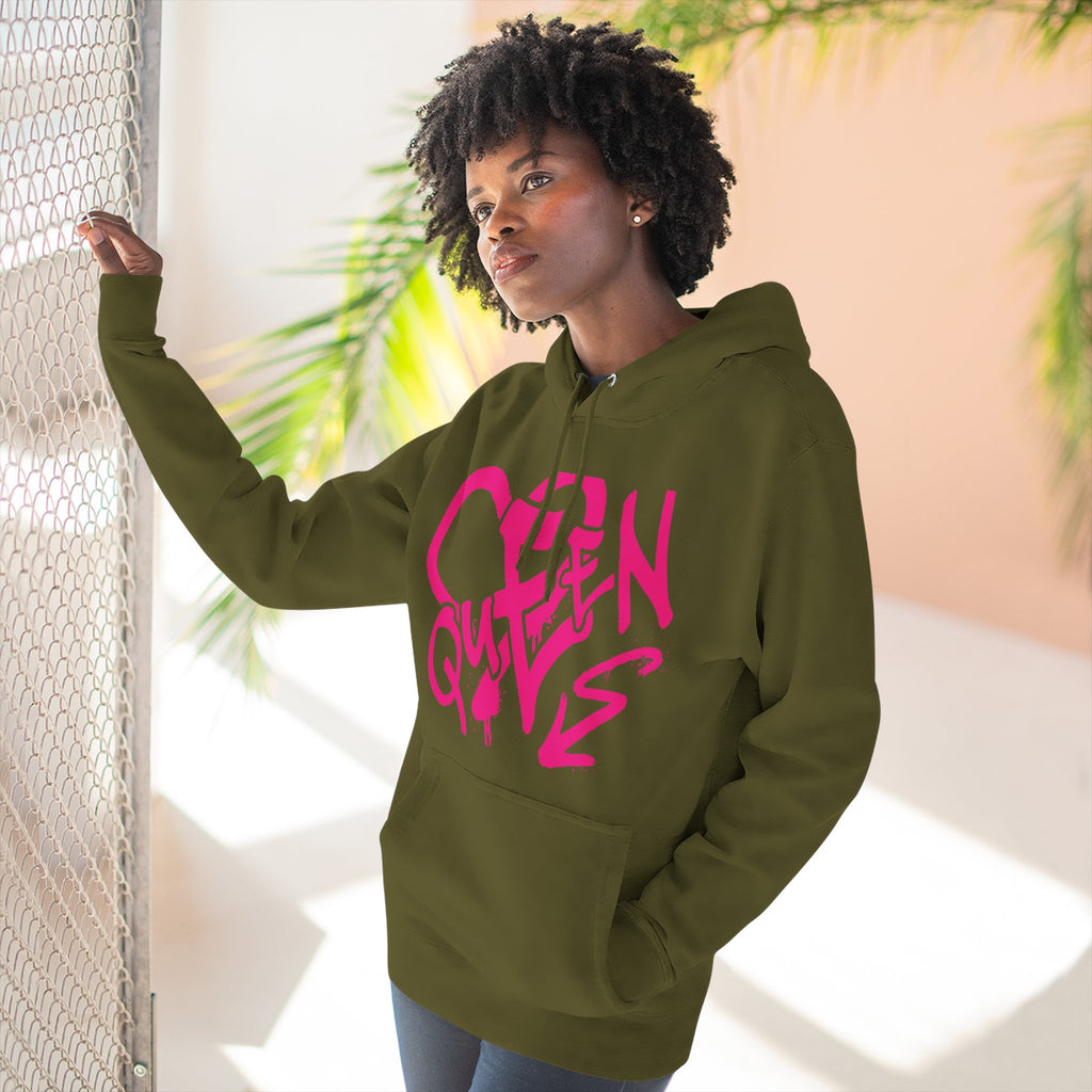 Graffiti Queen Fleece Hoodie