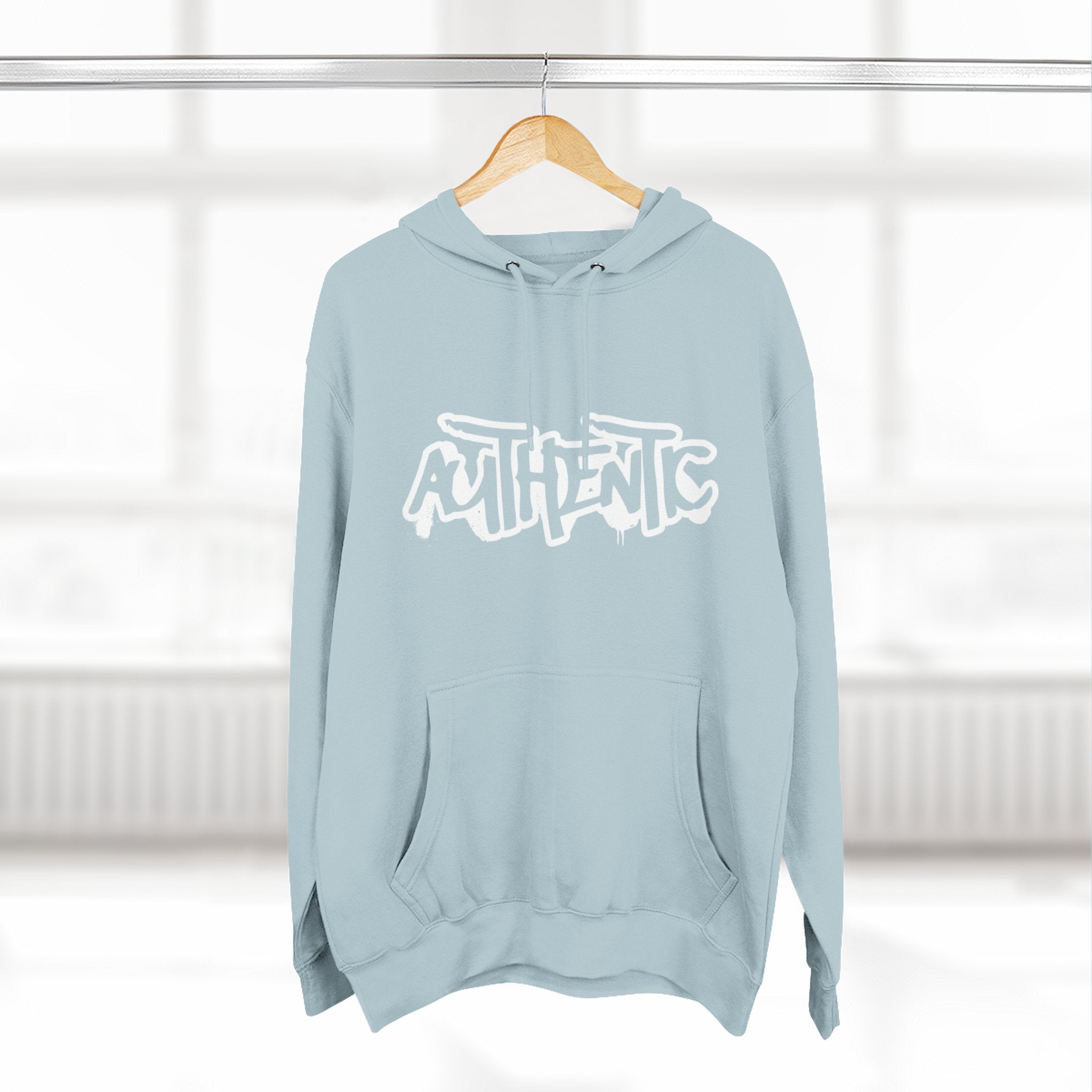 Urban Style Fleece Hoodie - AUTHENTIC Design