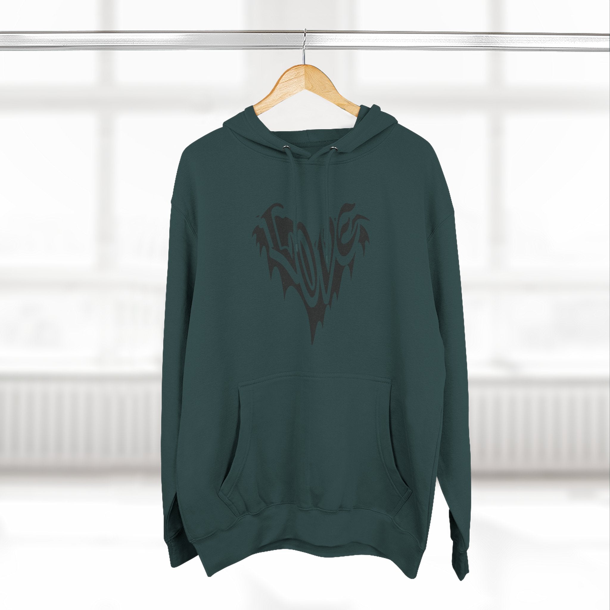 Love Graphic Fleece Hoodie