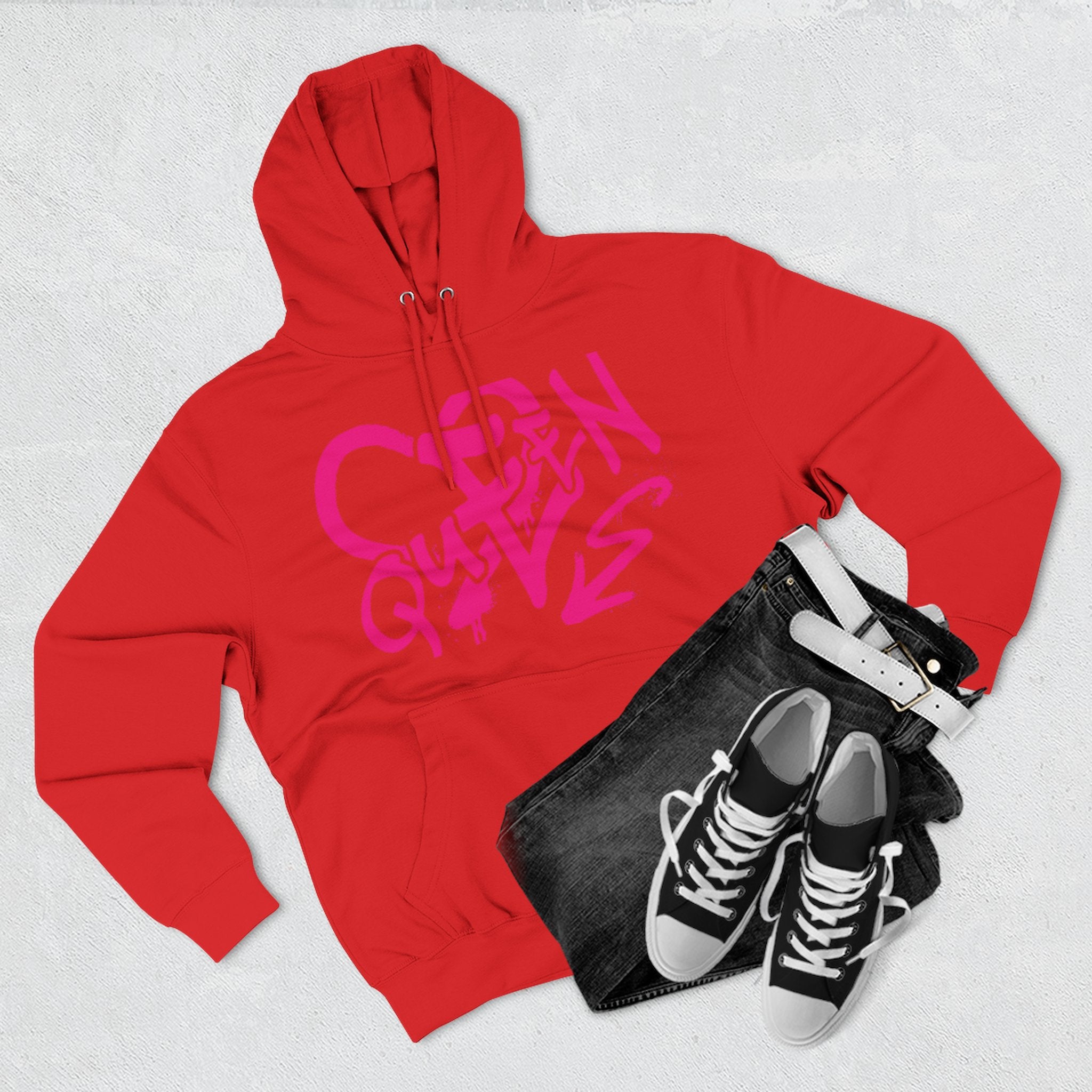 Graffiti Queen Fleece Hoodie