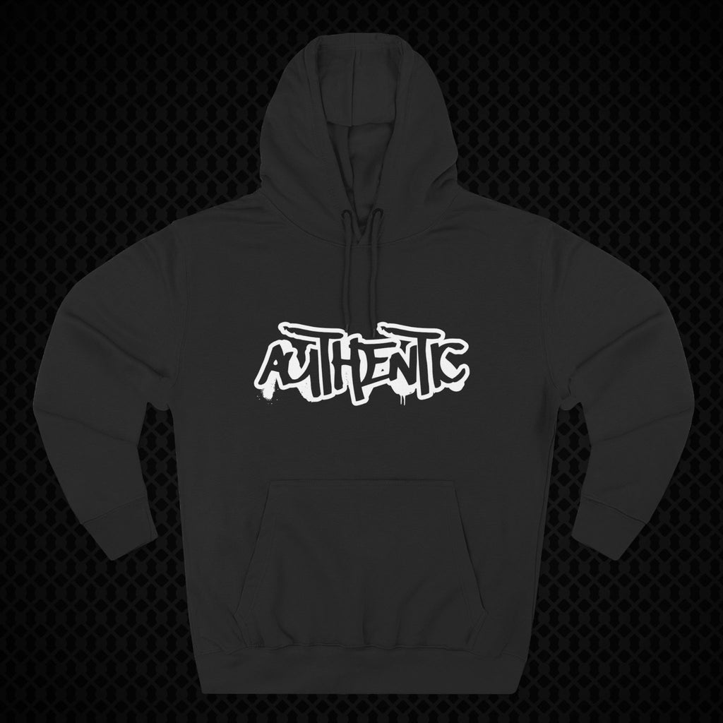 Urban Style Fleece Hoodie - AUTHENTIC Design