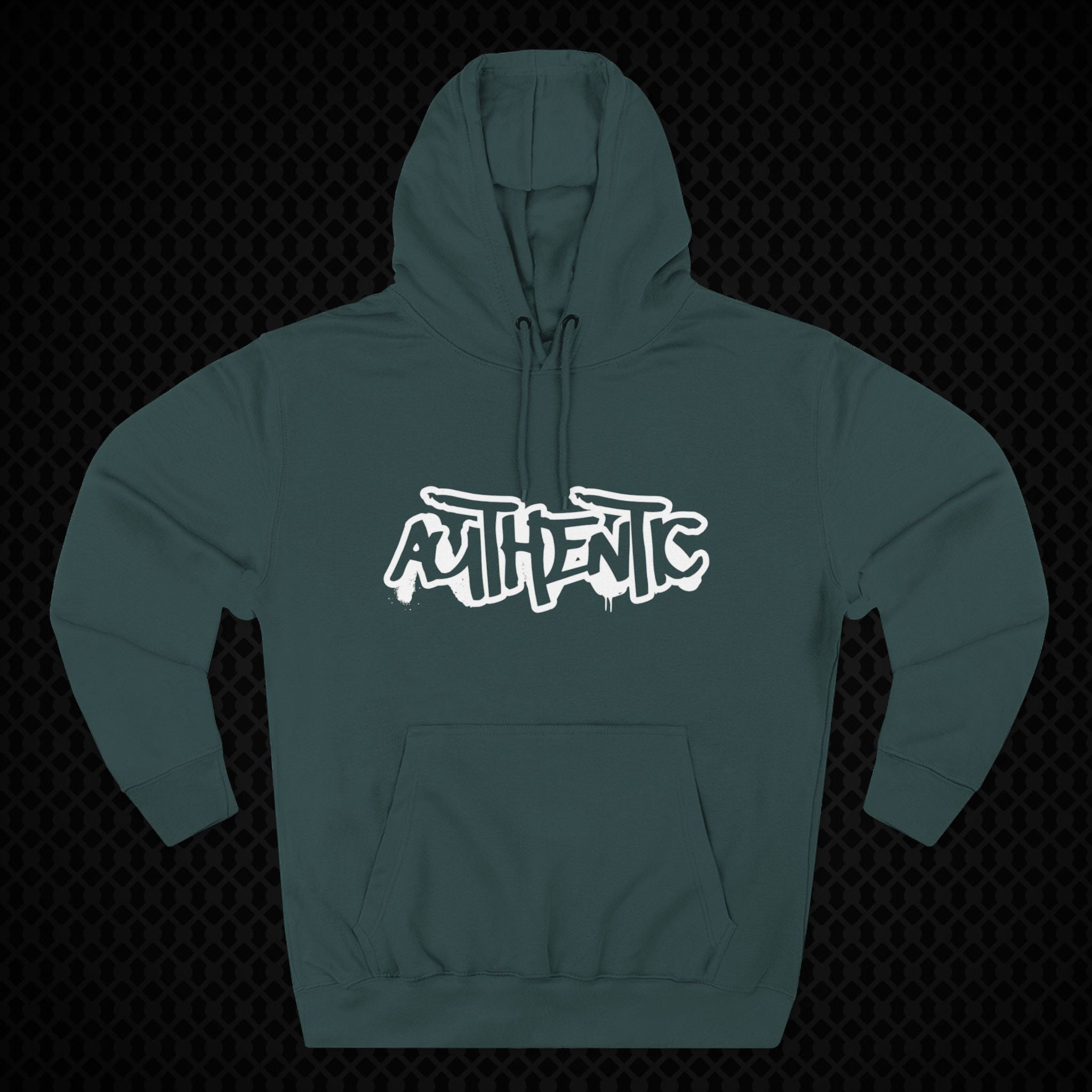 Urban Style Fleece Hoodie - AUTHENTIC Design