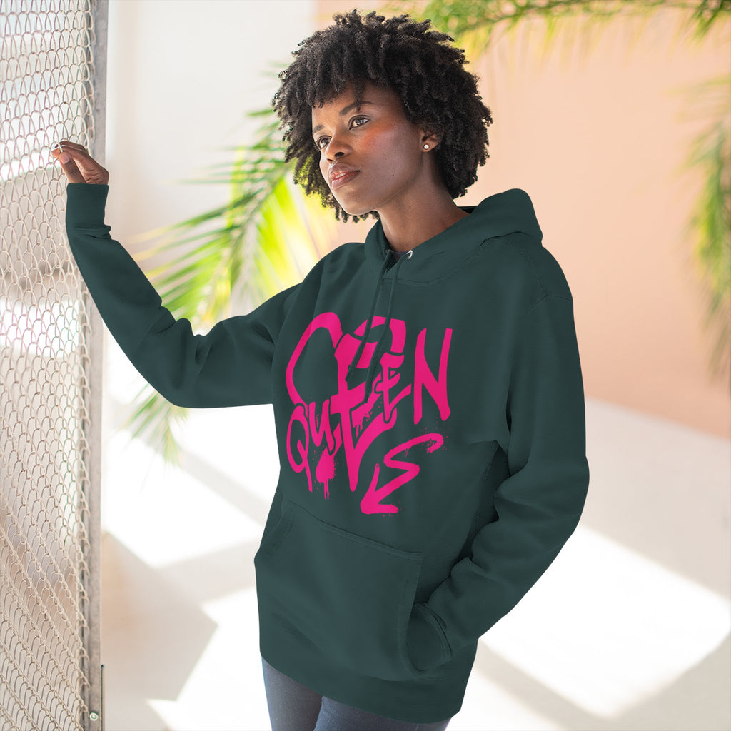 Graffiti Queen Fleece Hoodie