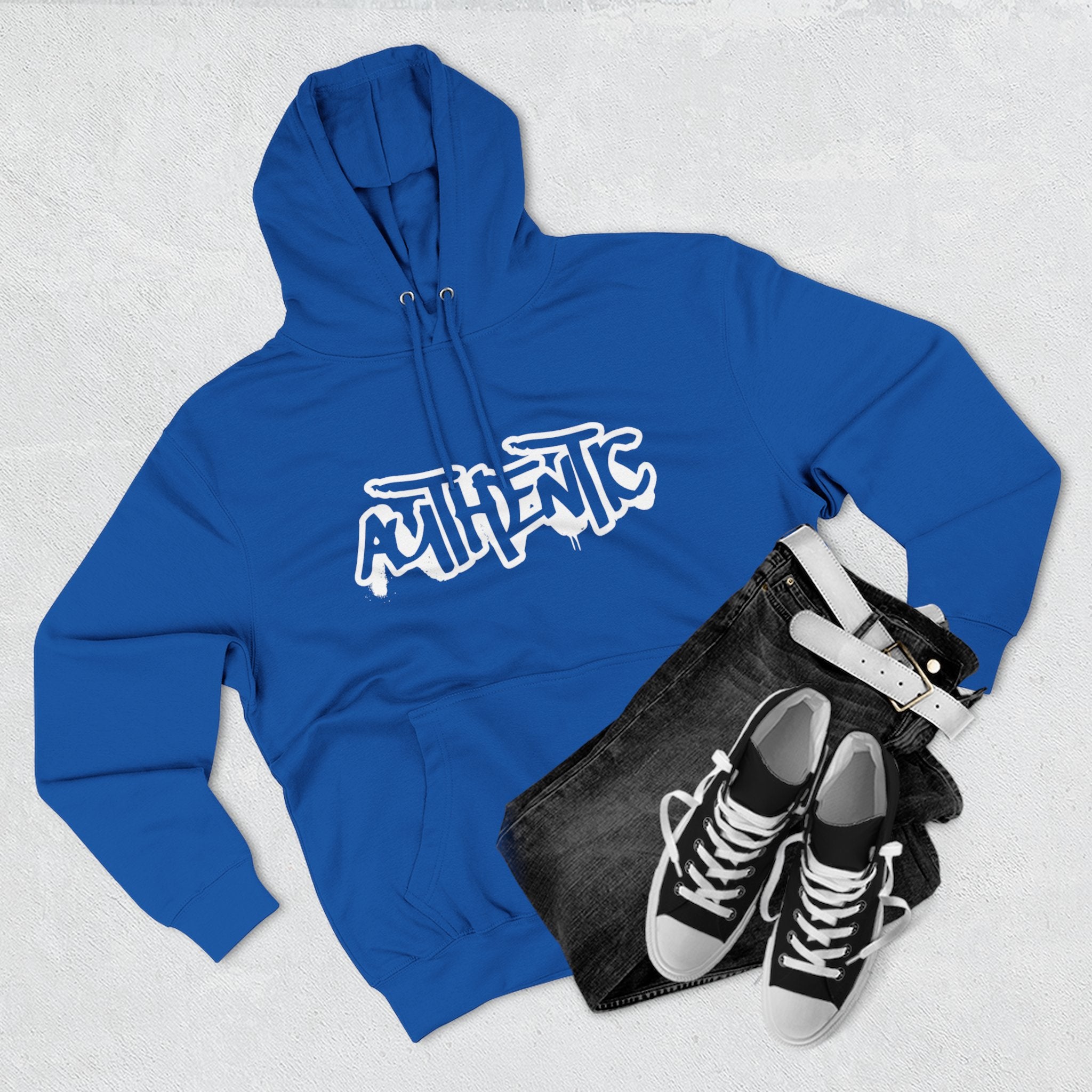 Urban Style Fleece Hoodie - AUTHENTIC Design
