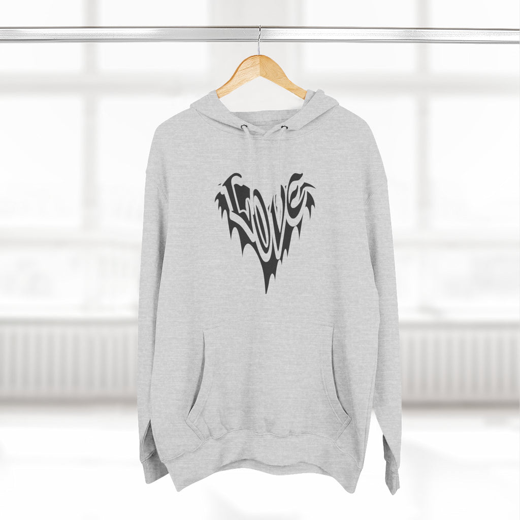 Love Graphic Fleece Hoodie