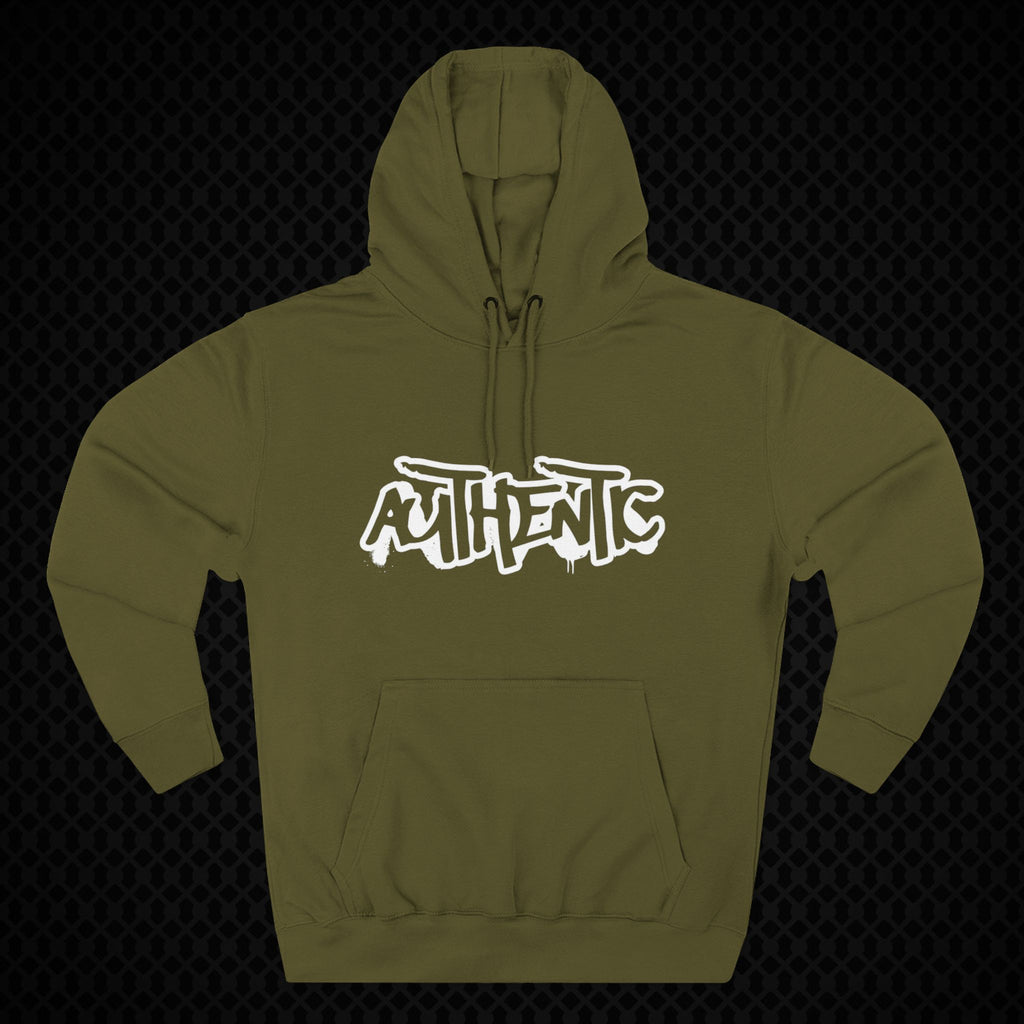 Urban Style Fleece Hoodie - AUTHENTIC Design