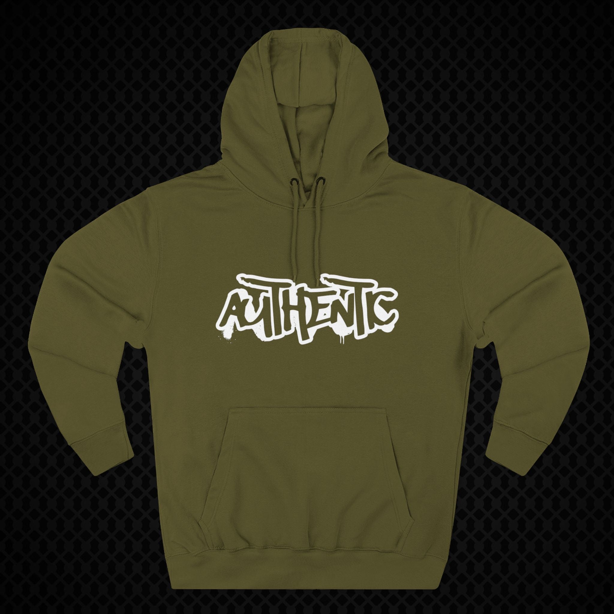 Urban Style Fleece Hoodie - AUTHENTIC Design