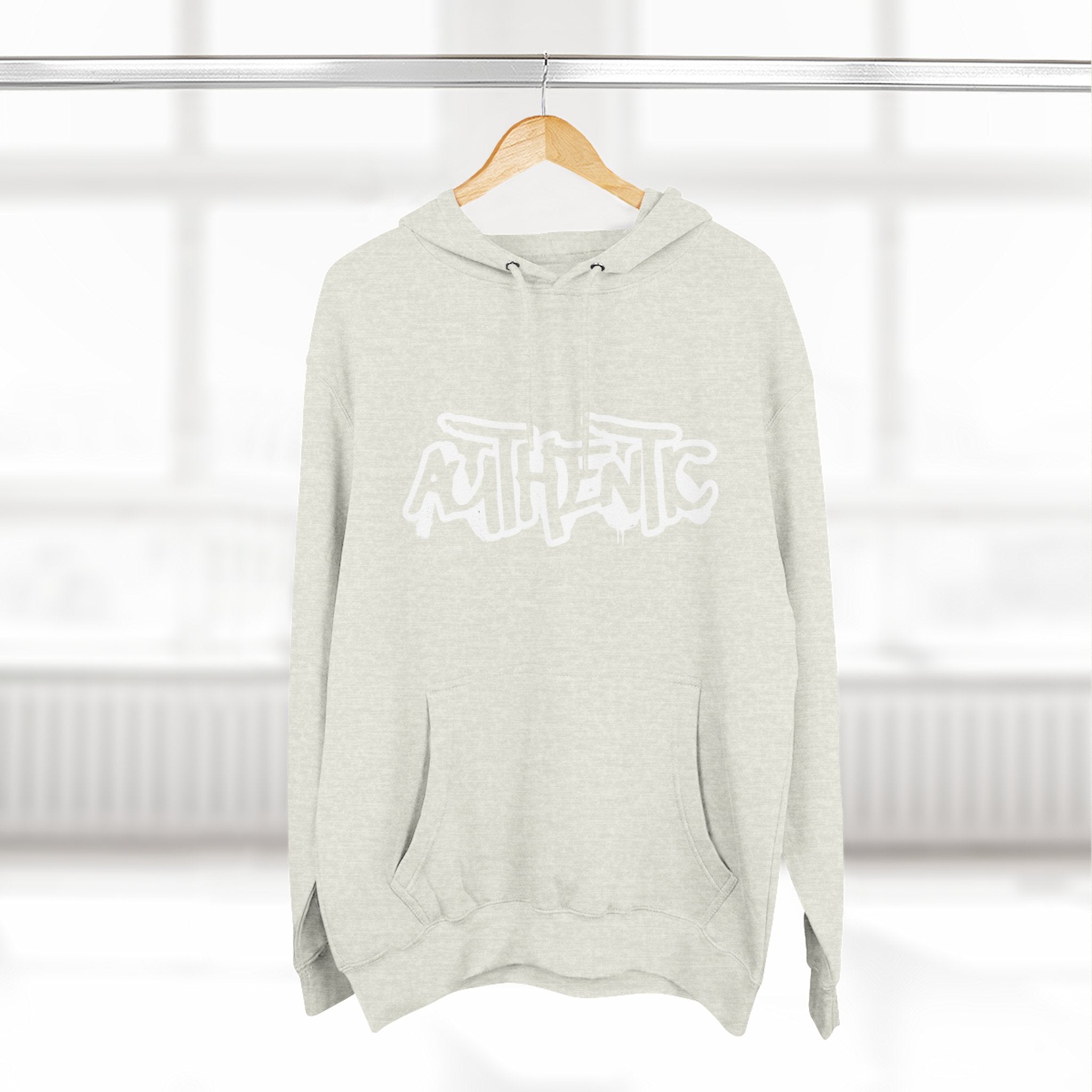 Urban Style Fleece Hoodie - AUTHENTIC Design
