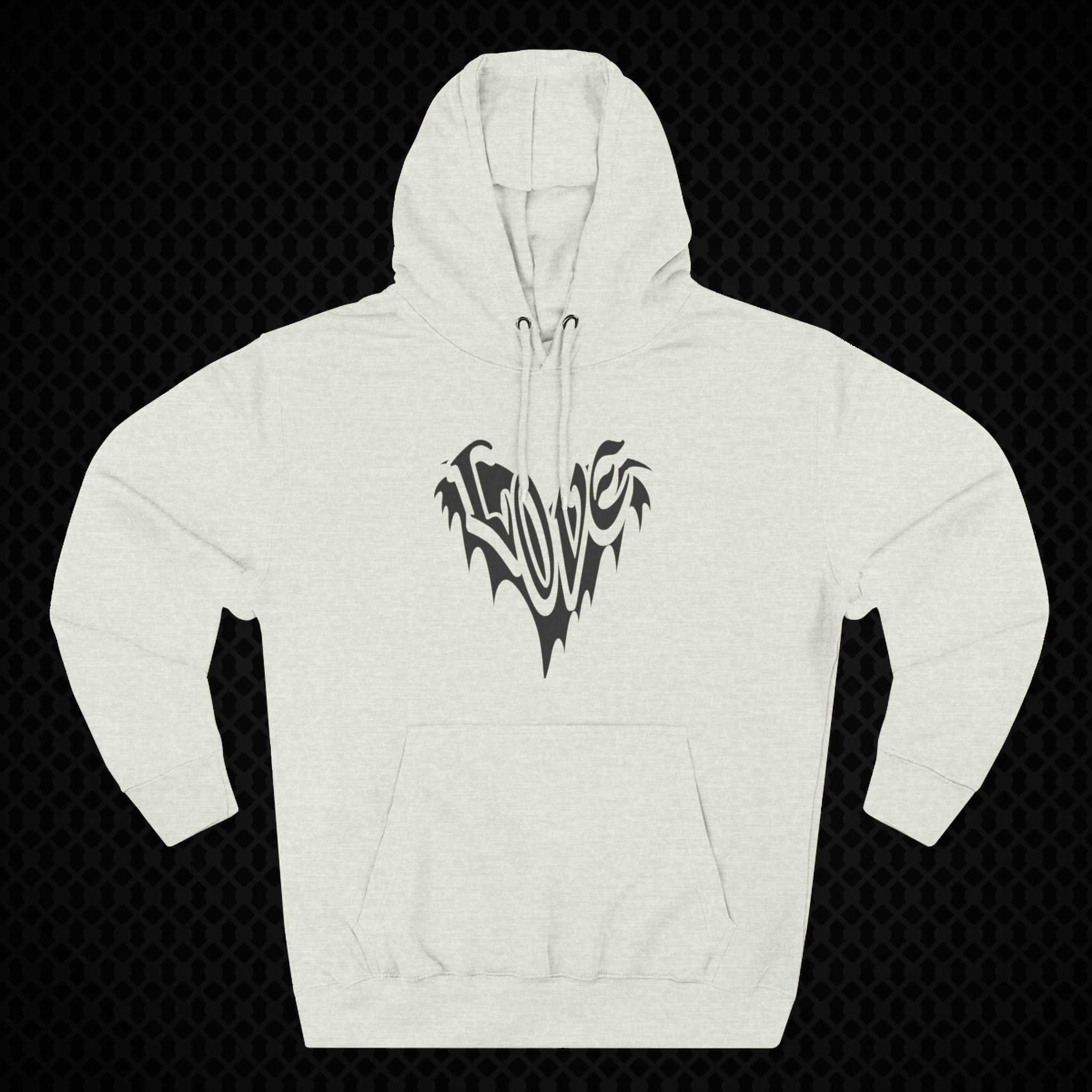 Love Graphic Fleece Hoodie