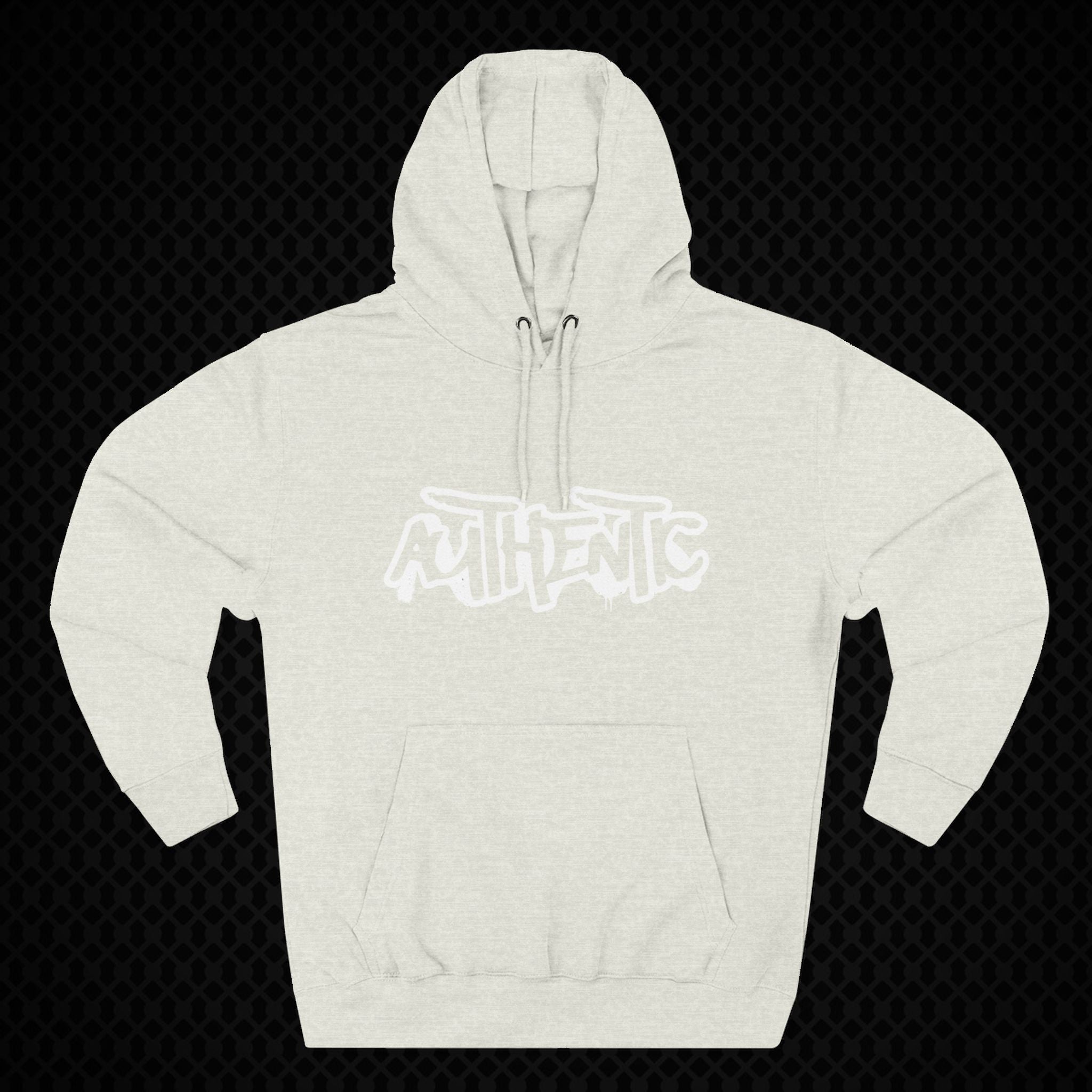 Urban Style Fleece Hoodie - AUTHENTIC Design