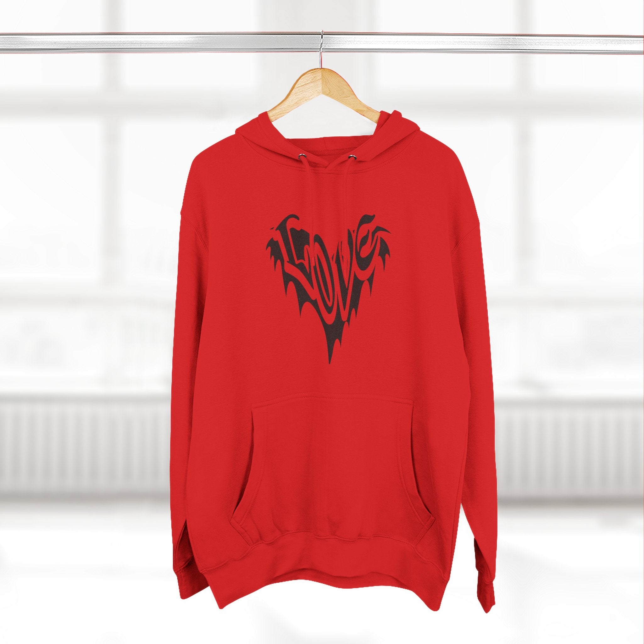Love Graphic Fleece Hoodie