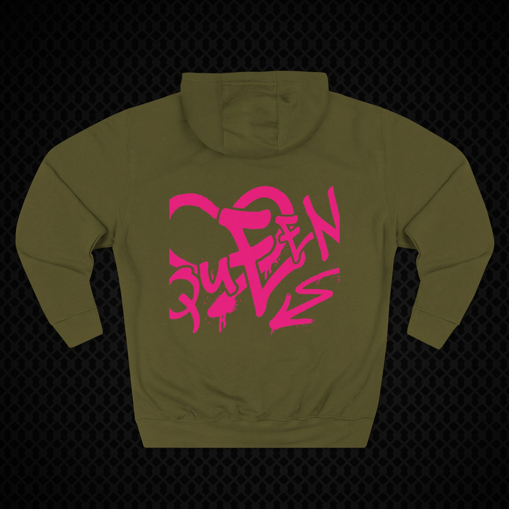Graffiti Queen Fleece Hoodie
