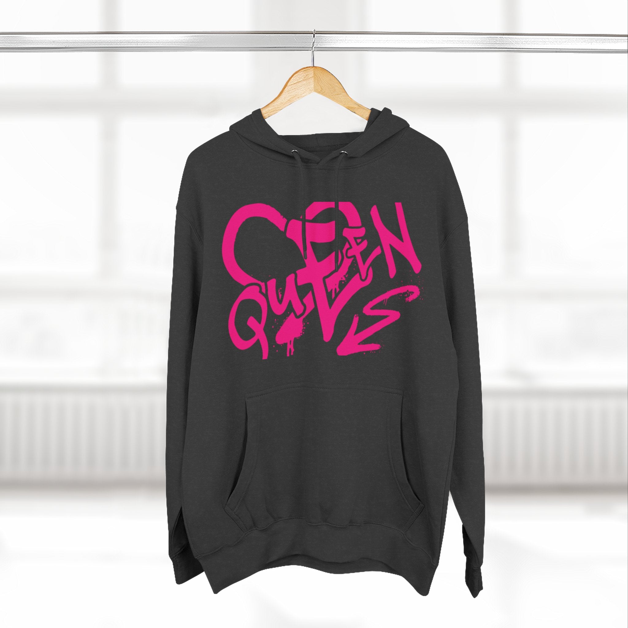 Graffiti Queen Fleece Hoodie