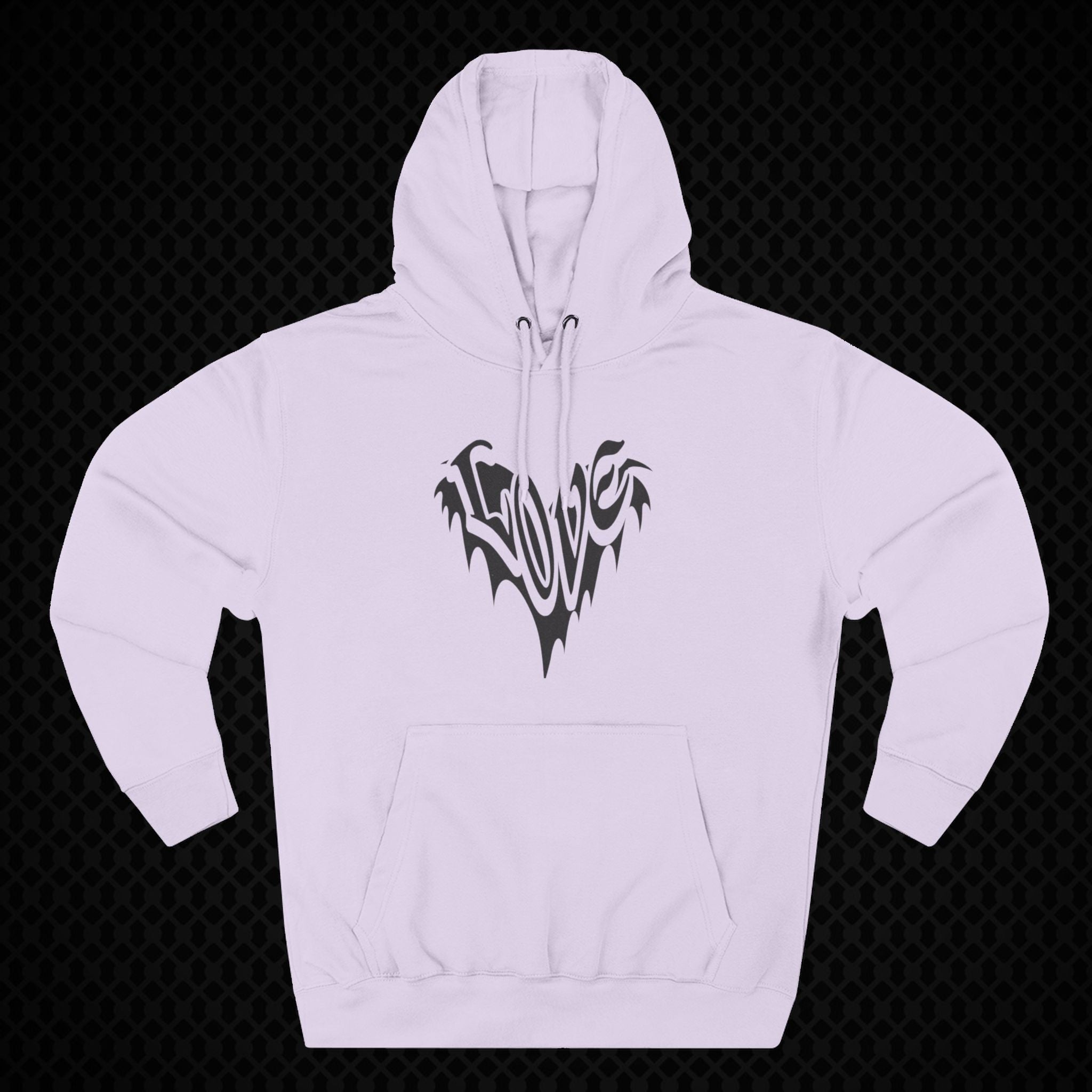 Love Graphic Fleece Hoodie