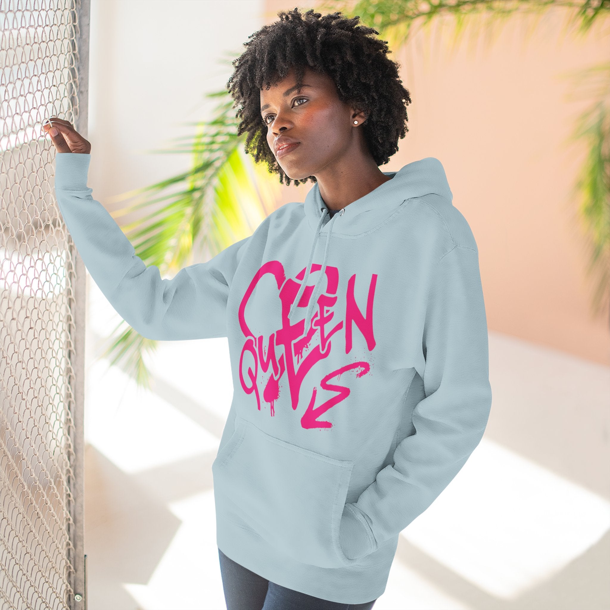 Graffiti Queen Fleece Hoodie