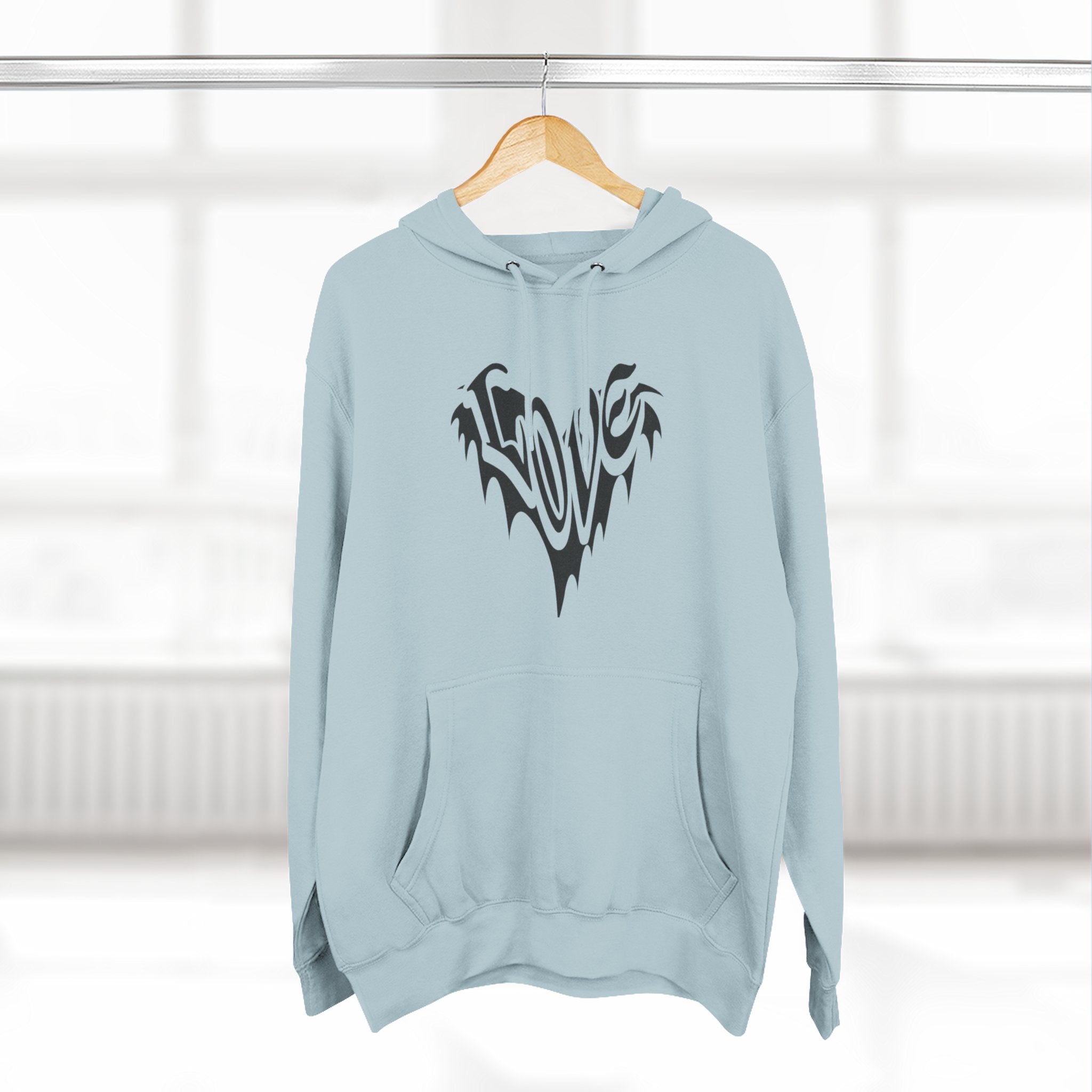 Love Graphic Fleece Hoodie