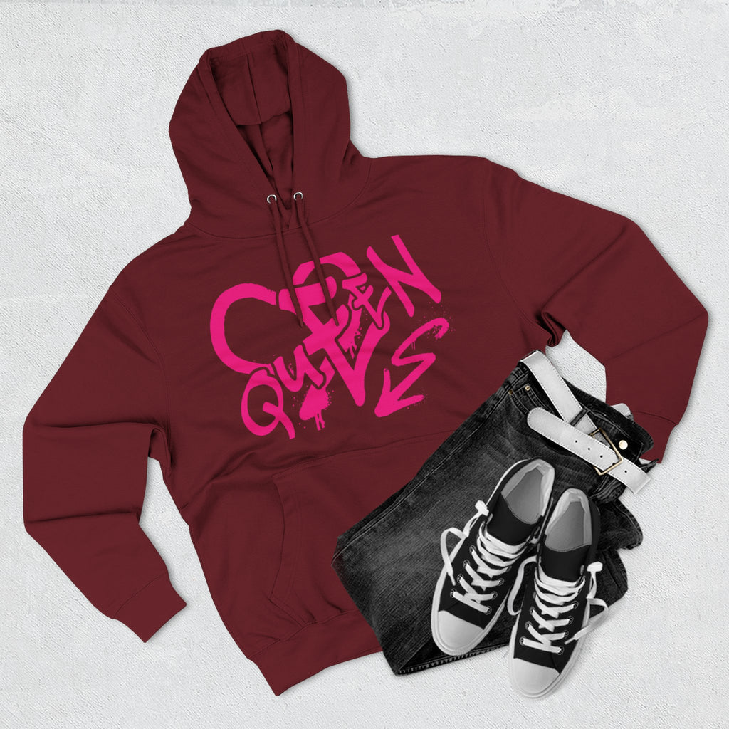 Graffiti Queen Fleece Hoodie