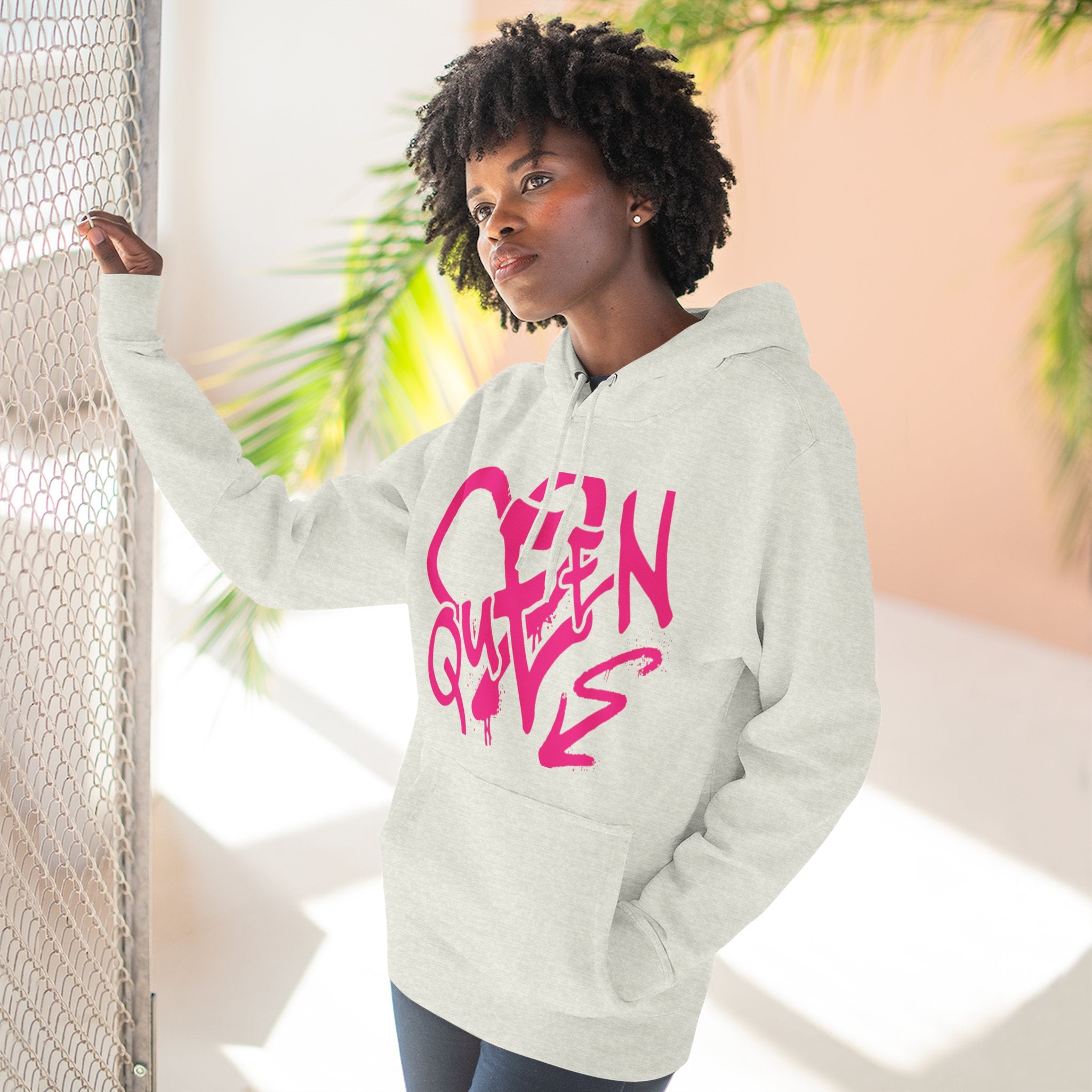 Graffiti Queen Fleece Hoodie