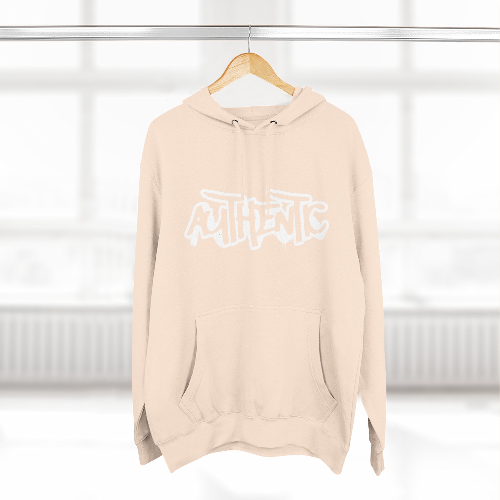 Urban Style Fleece Hoodie - AUTHENTIC Design