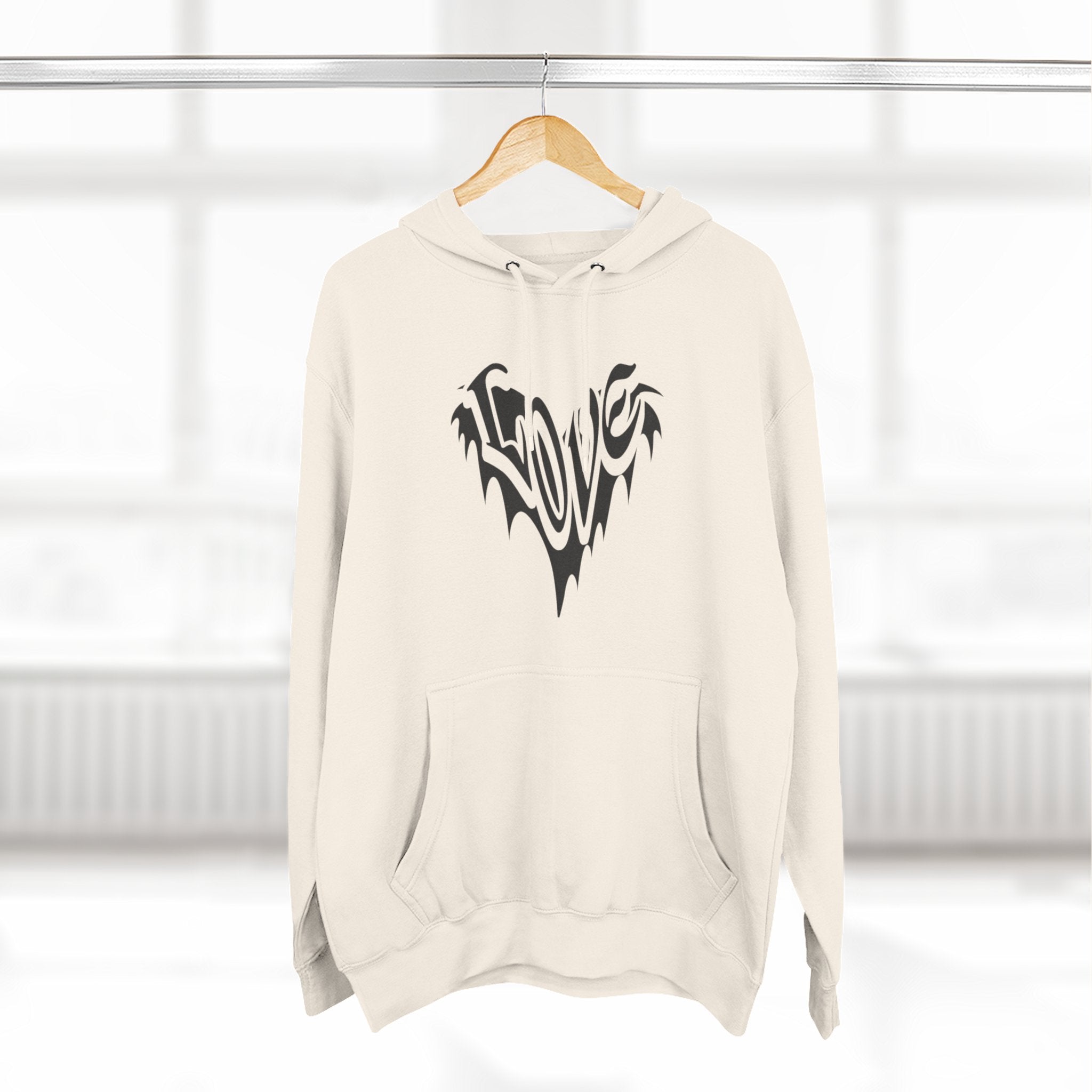 Love Graphic Fleece Hoodie