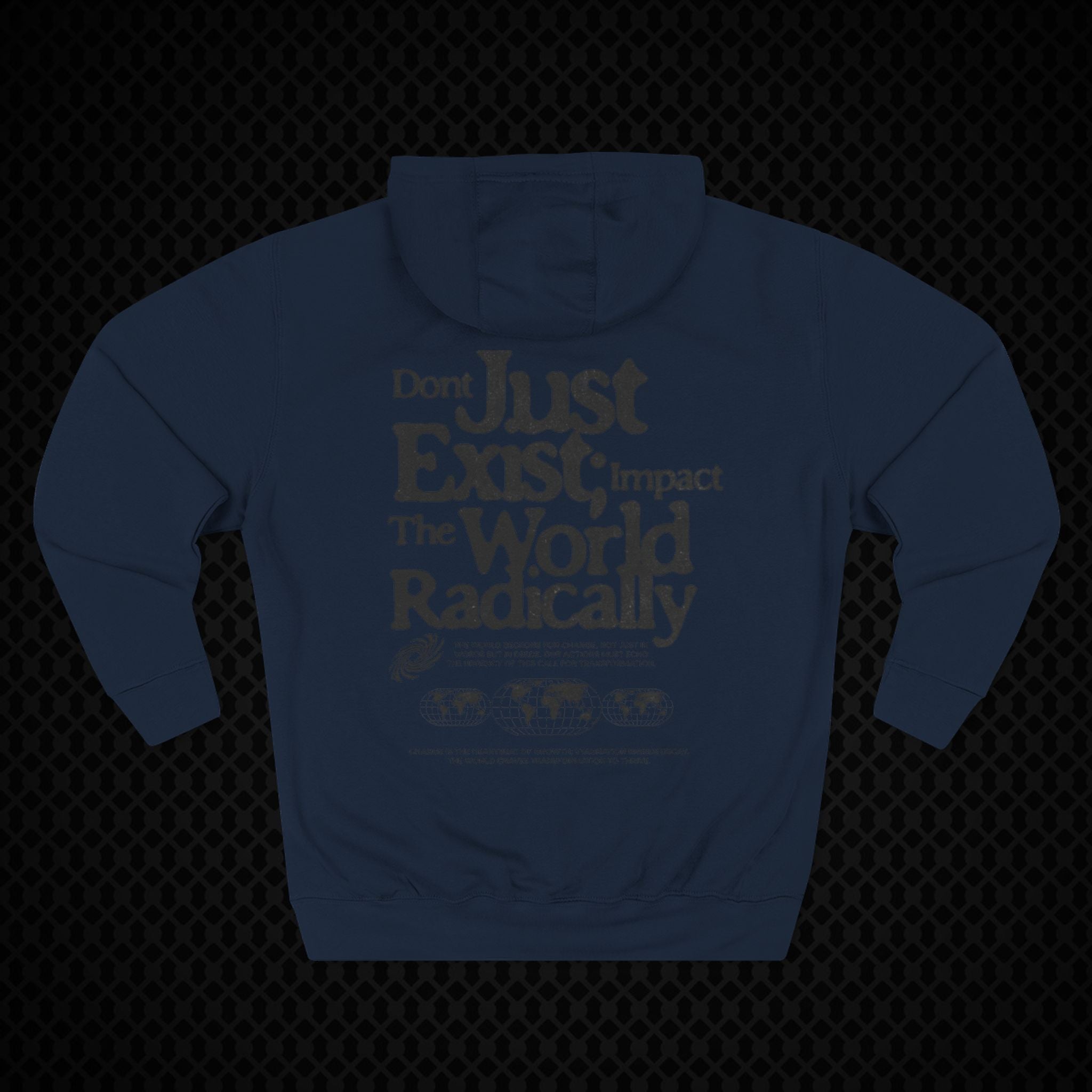 Radical Impact Fleece Hoodie - Motivational Quote Hoodie