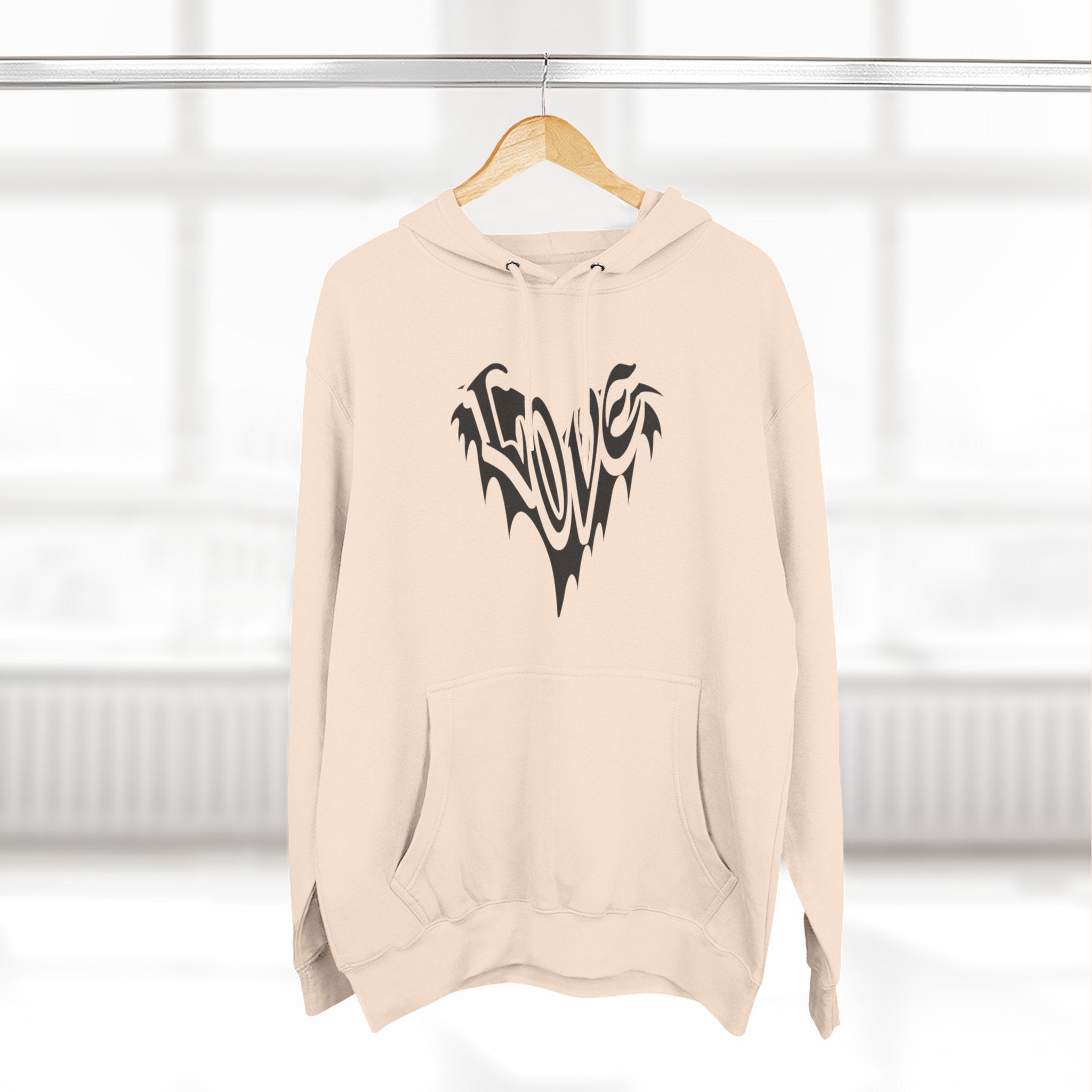 Love Graphic Fleece Hoodie