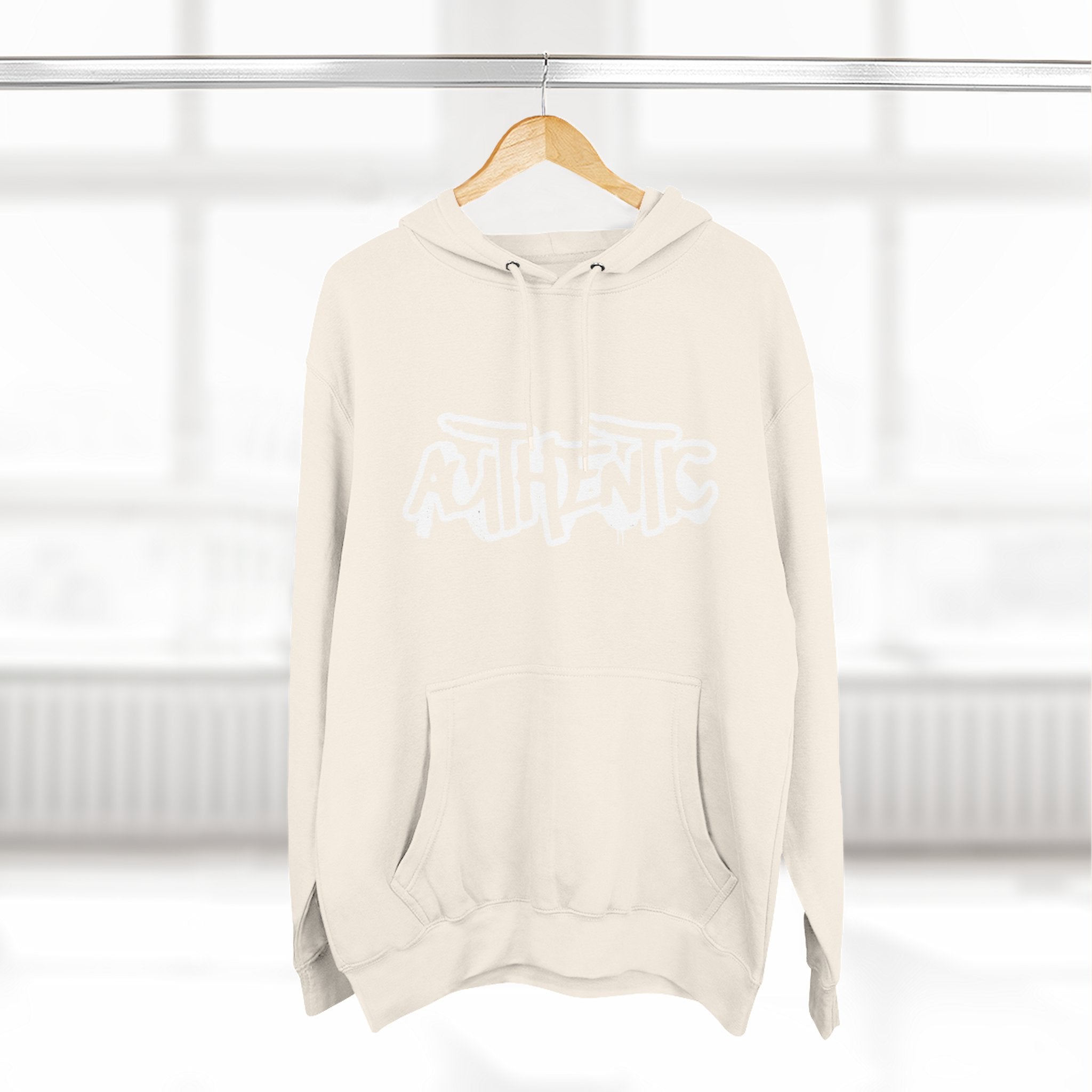 Urban Style Fleece Hoodie - AUTHENTIC Design
